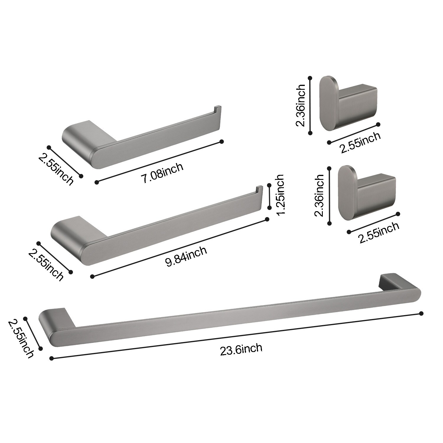 Tatayosi XH-182329 Decorative-Bath-Hardware-Kits - View #7