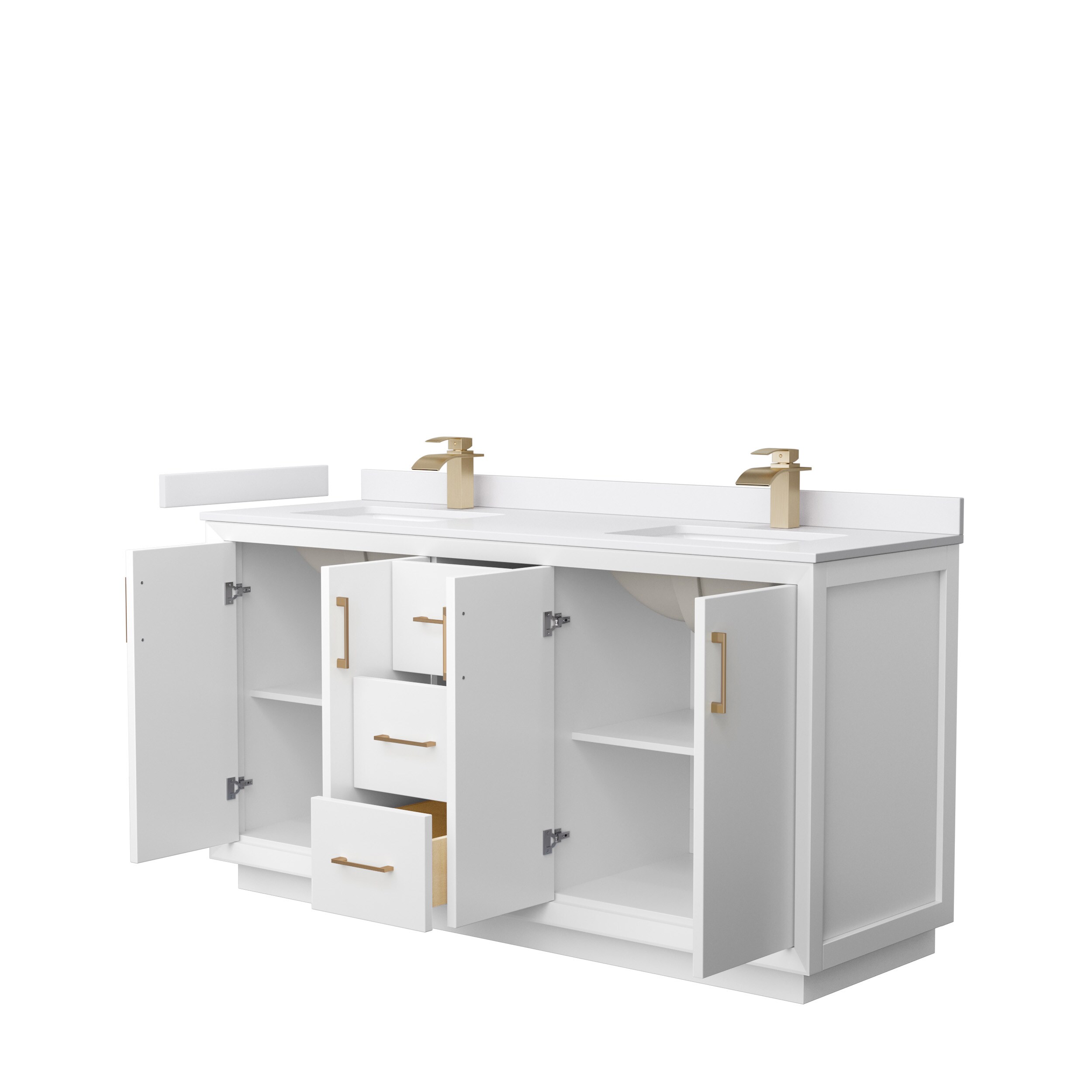 Wyndham Collection WCF414166DWZWCUNSMXX Bath-Vanity-Combo - View #2