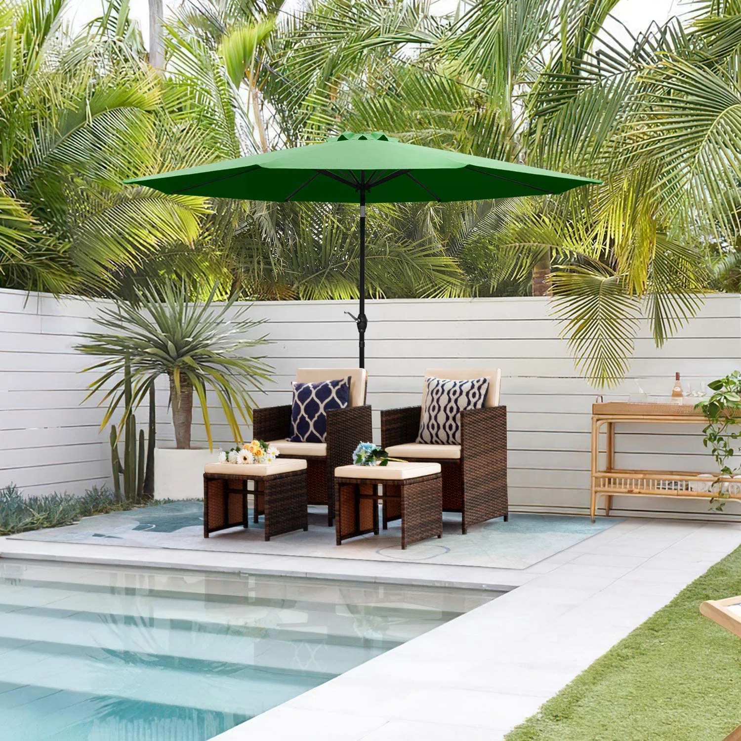 Vineego LS-LCRF2C2F-BG922DG Patio-Conversation-Sets - View #3