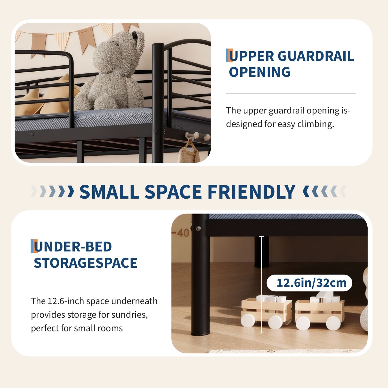 Garvee CK0-XICJF-4YF Bunk-Beds - View #2