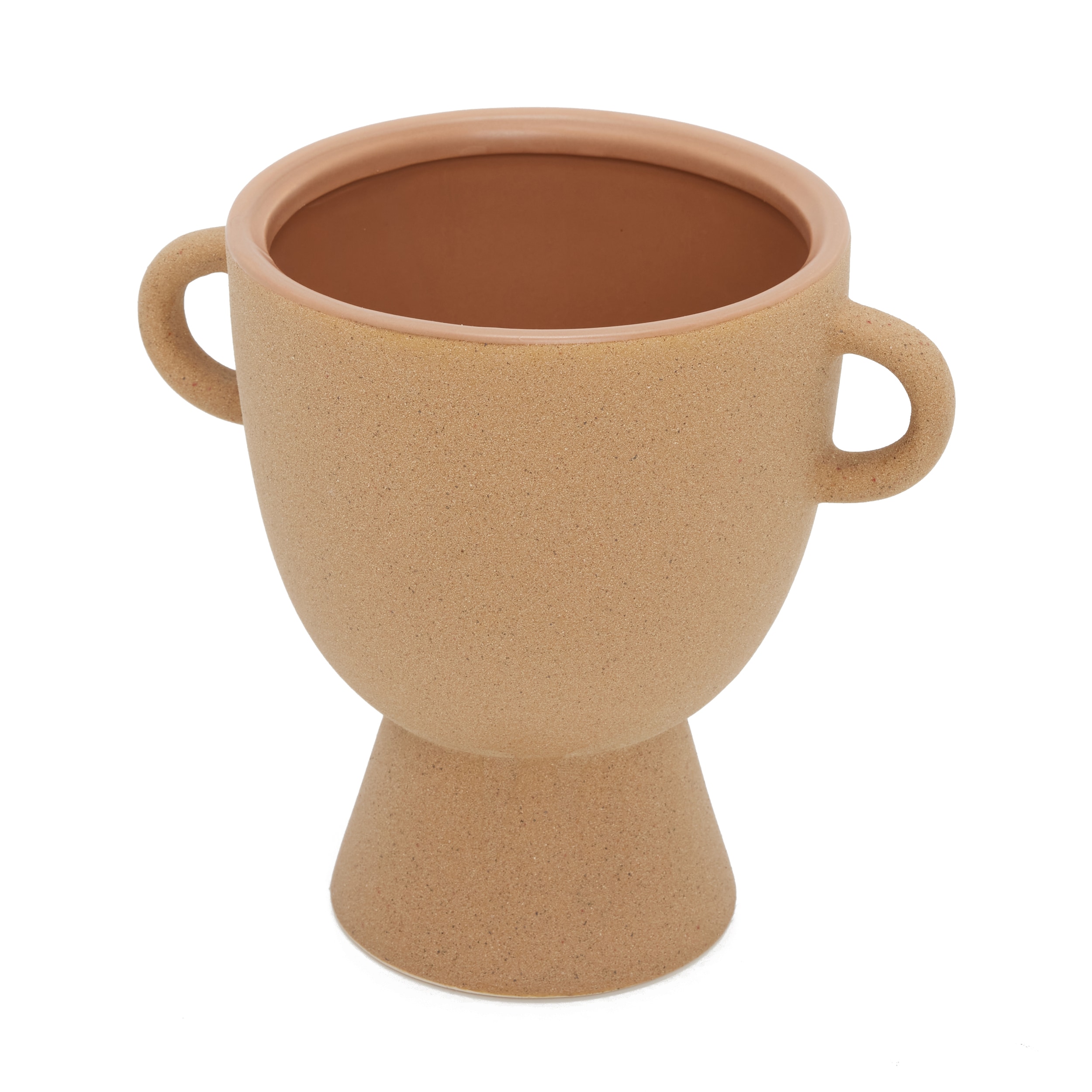 Origin 21 LW21MS034 Brown Ceramic Farmhouse Vase