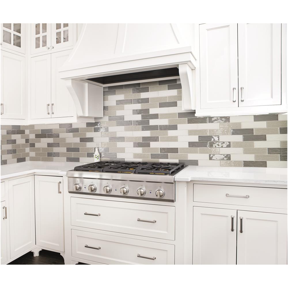 American Olean Union View Smokey Grey 11-in x 14-in Glazed Porcelain ...