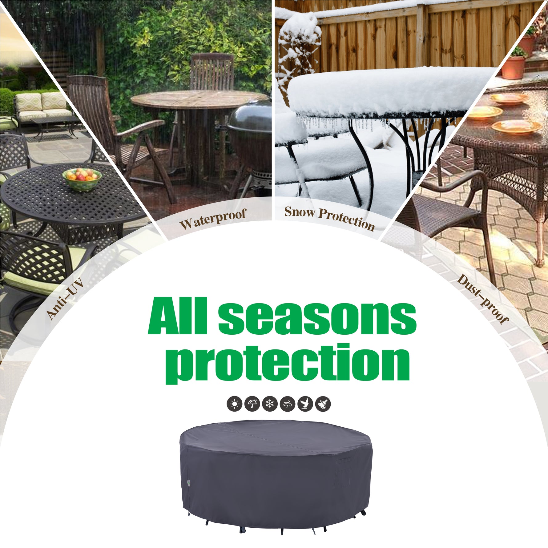 F&J Outdoors FJ-US-WFG-H21 Patio-Furniture-Covers - View #7