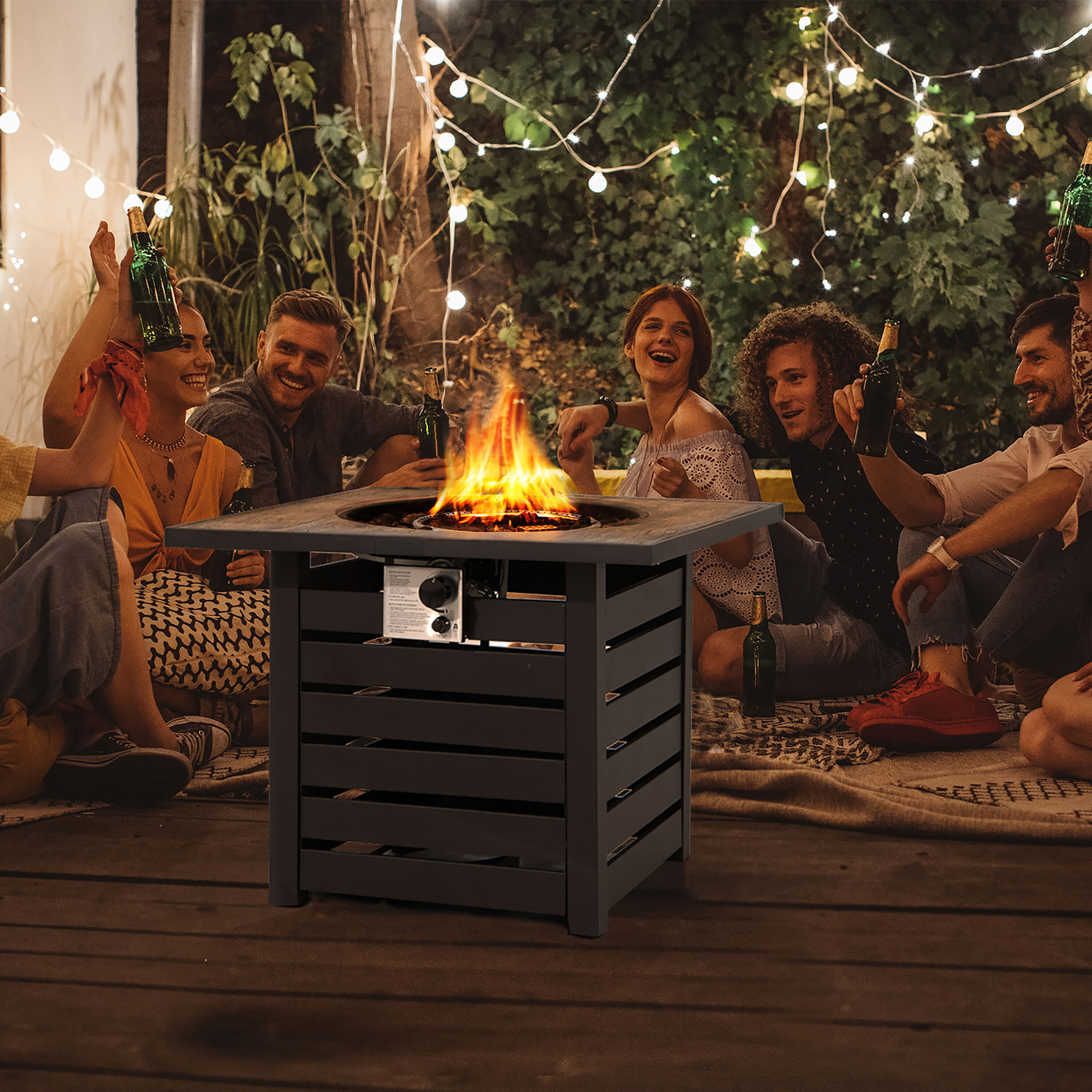 Costway NP10459 Outdoor-Gas-Firepits - View #9