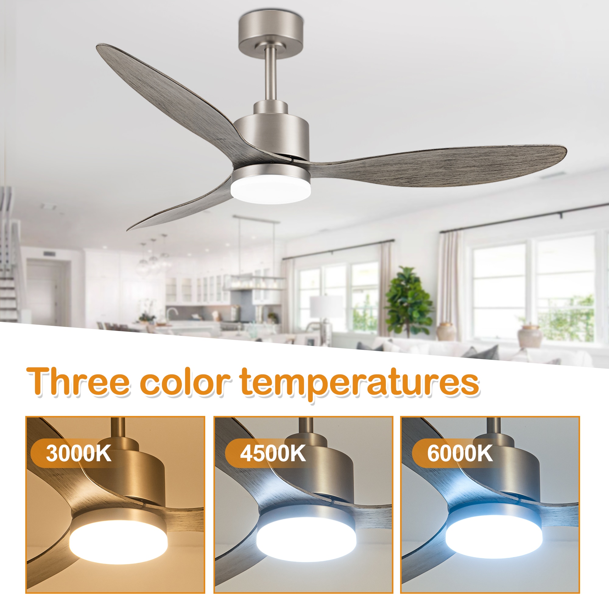 Breezary 30007-SN Ceiling-Fans - View #5