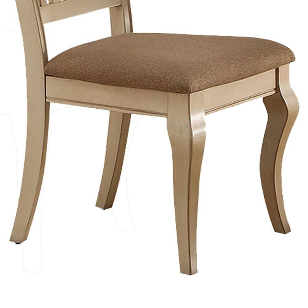 Benzara Set Of 2 Contemporary/Modern Upholstered Dining Side Chair ...