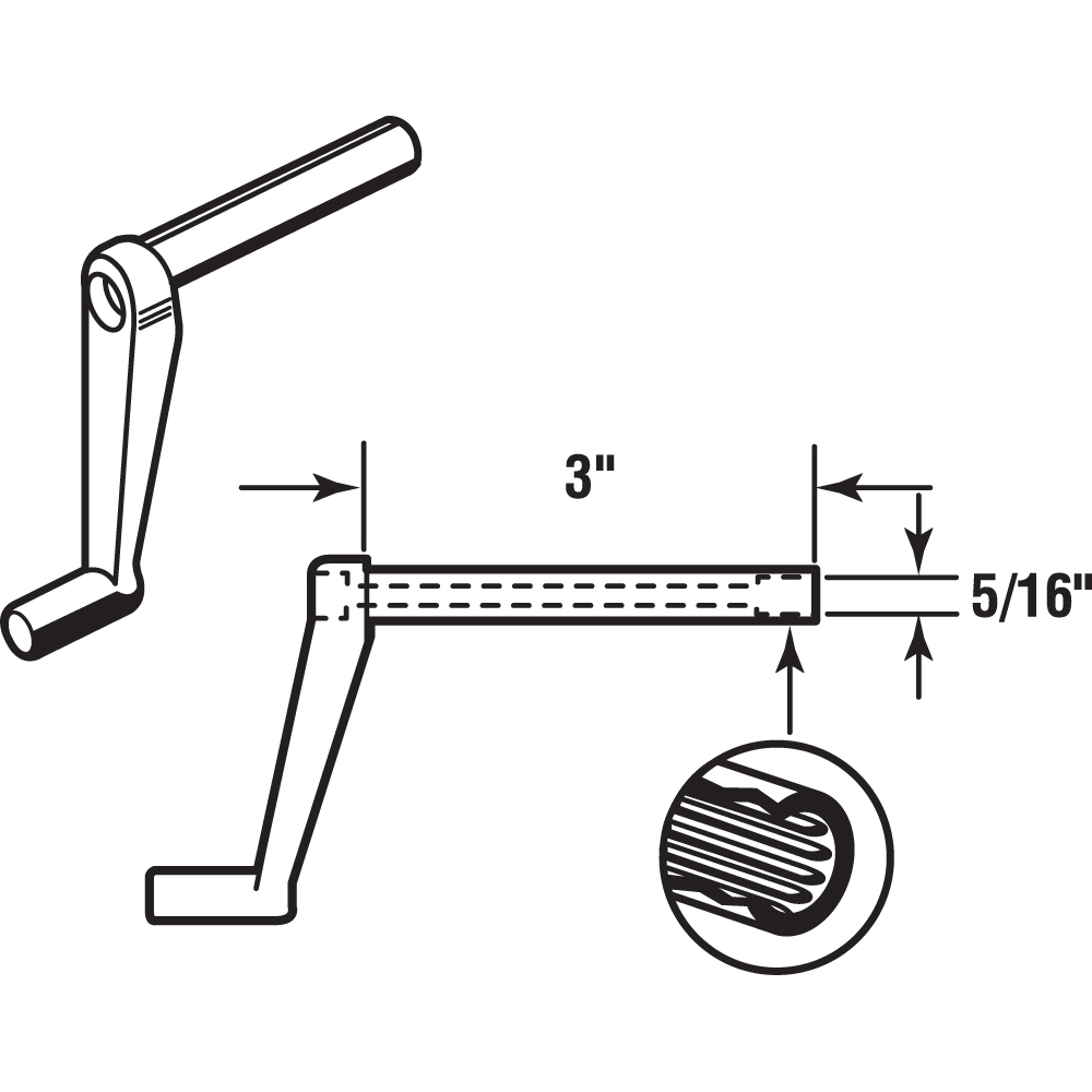 Prime-Line R 7003 Casement-Window-Crank-Handles - View #2