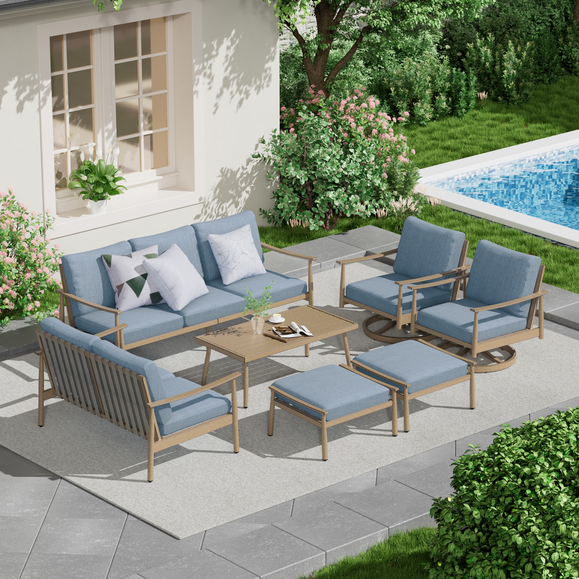  CP-SF7-ZL-B6-WL2 Patio-Conversation-Sets - View #6