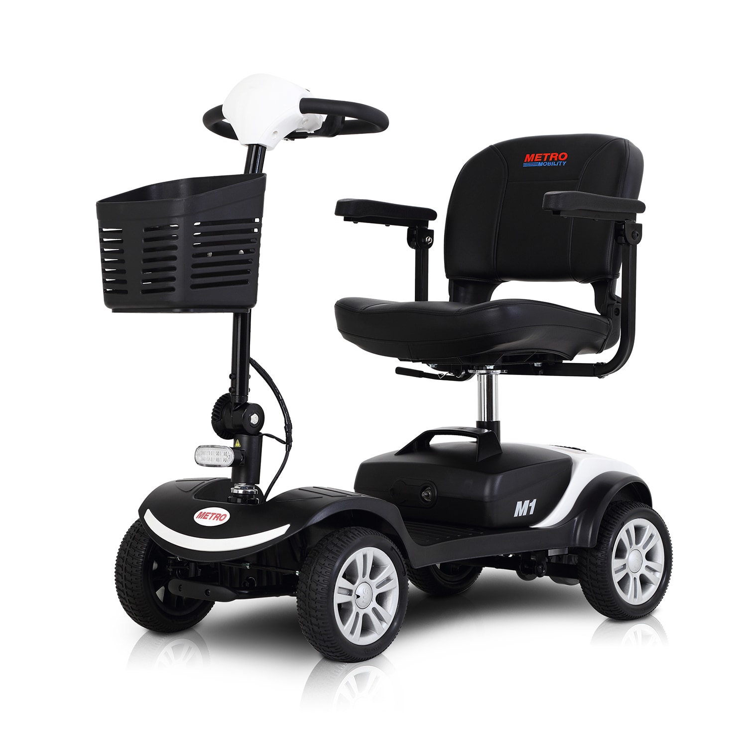 SINOFURN SYB460005WT Compact Travel Mobility Scooter