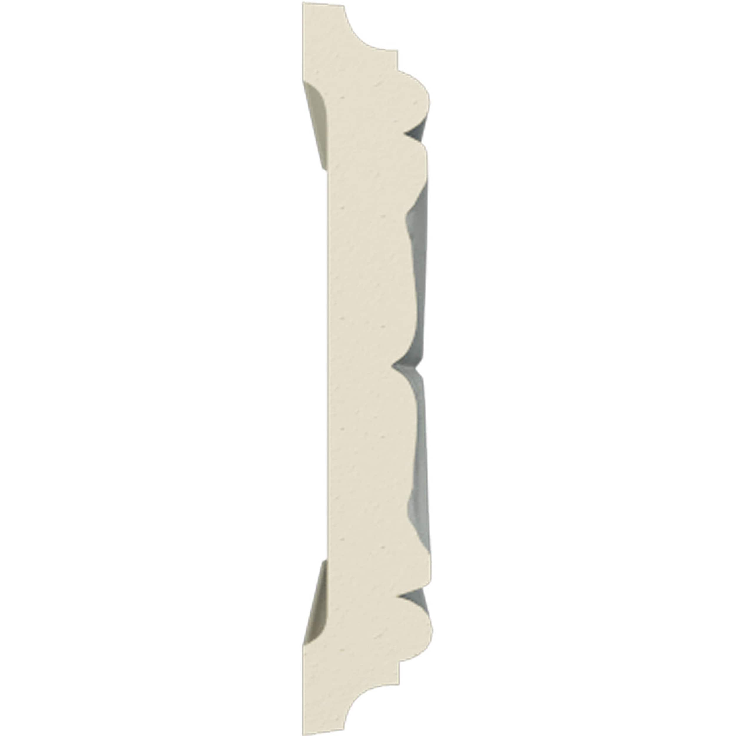 Ekena Millwork CHA04X01ME-CASE-8 Chair-Rail-Moulding - View #3