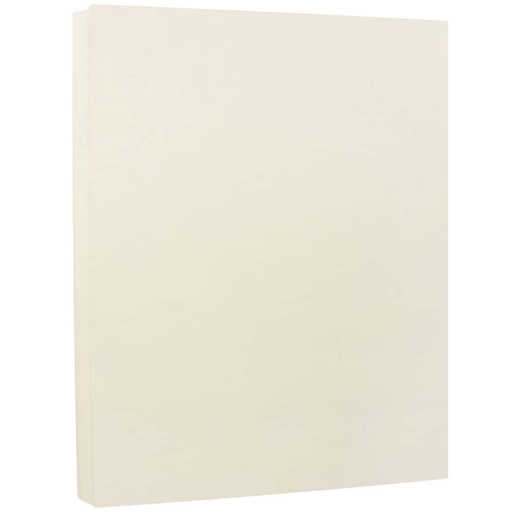 JAM Paper White Glossy 5 x 7 80lb. Cover Cardstock, 100 Sheets