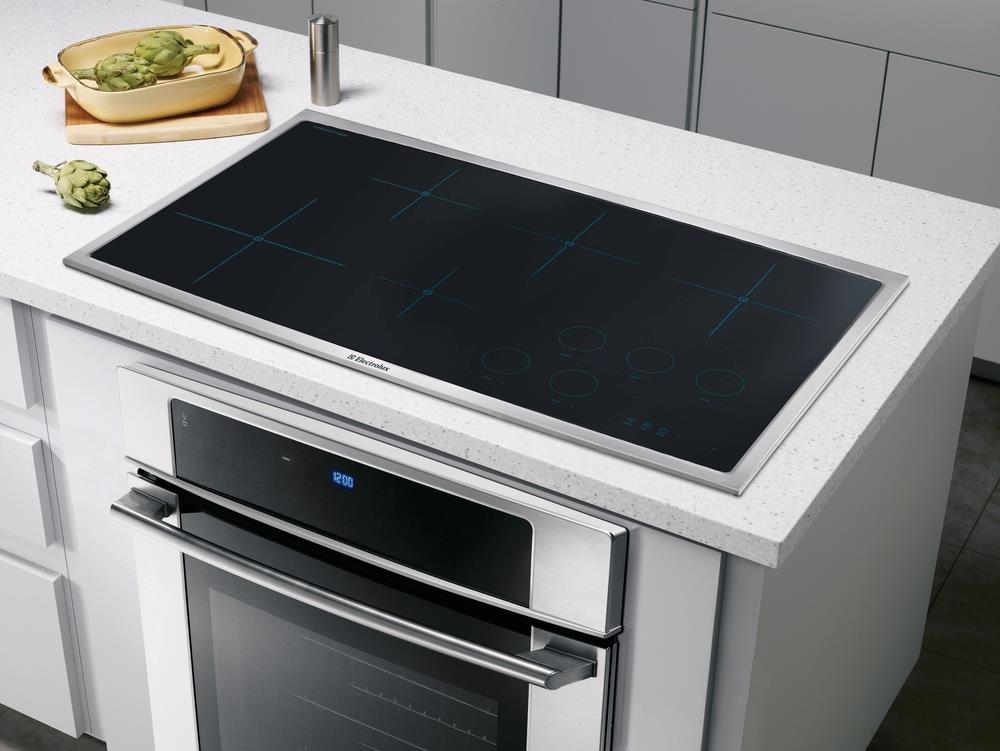 Electrolux 36in 5 Elements Stainless Steel Induction Cooktop at