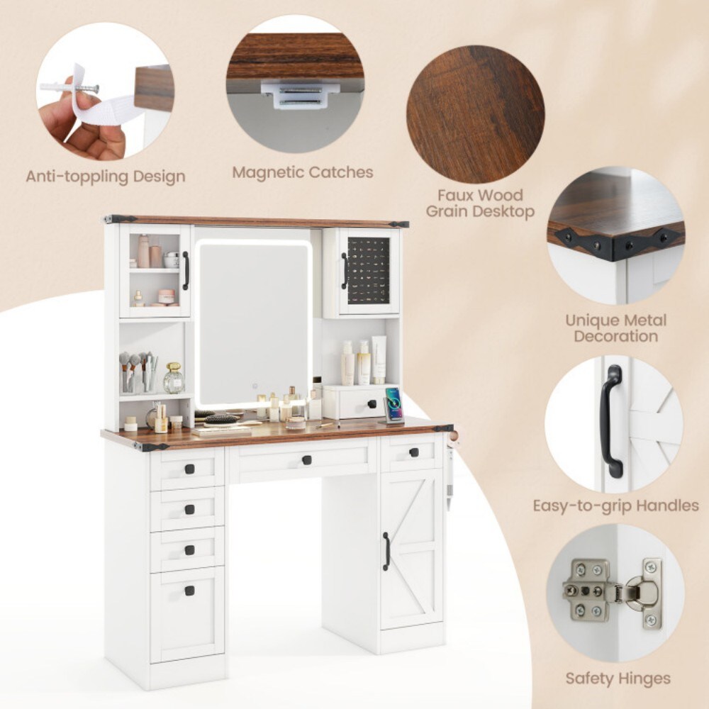 Fenbeli QLLSFENH185 Bedroom-Vanities - View #10