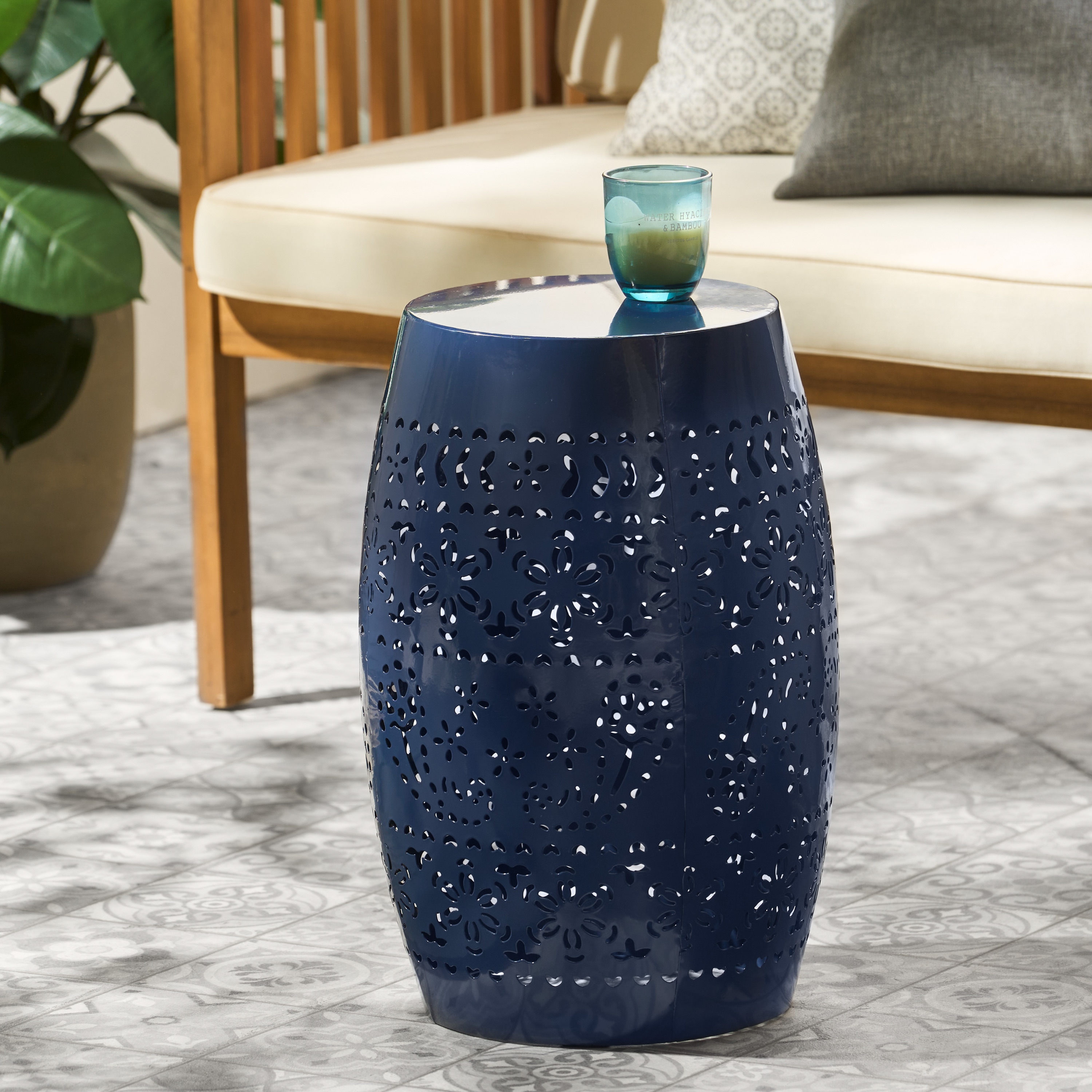 AHIOU HOME ZAAHG-61304.00DBLGS Garden-Stools - View #2