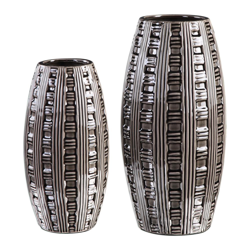 Global Direct 18711 100% Ceramic Vase Tabletop Decoration
