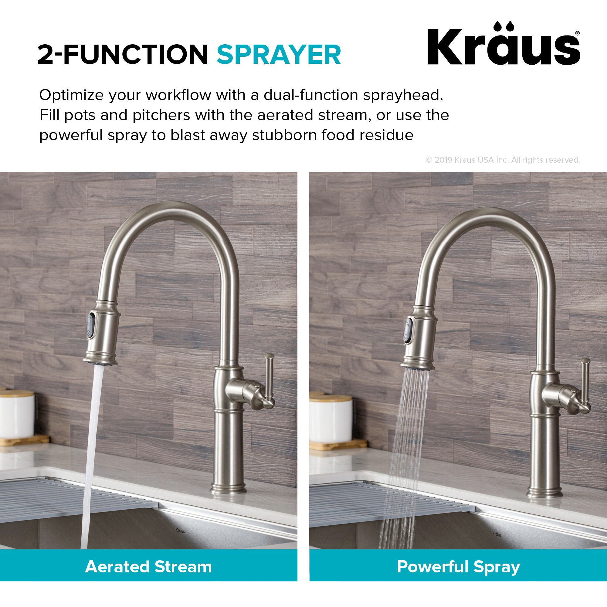 Kraus KPF-1682SFS Kitchen-Faucets - View #8