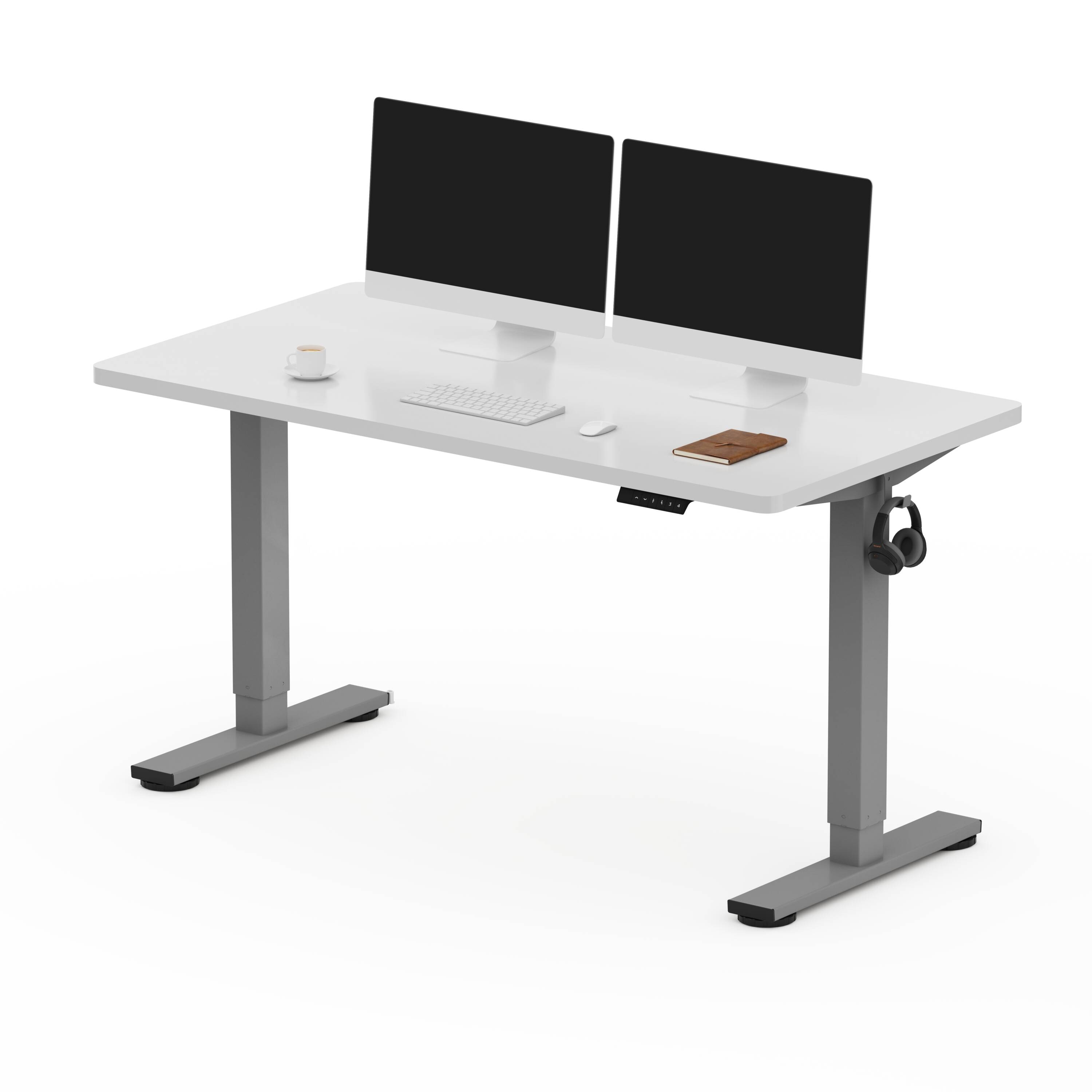 FlexiSpot E2SR5528W 55-in White Modern/Contemporary Standing desk