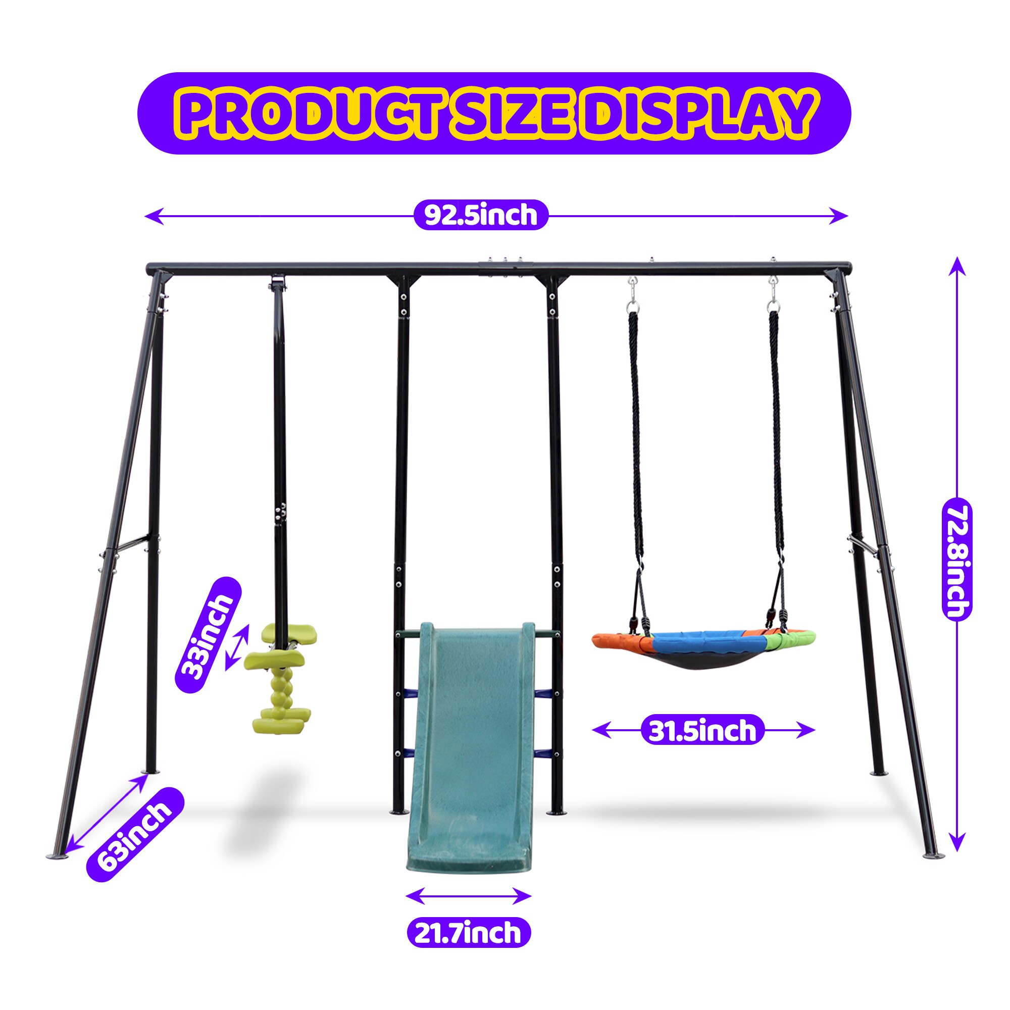 LOVMOR SF-WO-W2966P224890 Playset-Swings - View #6