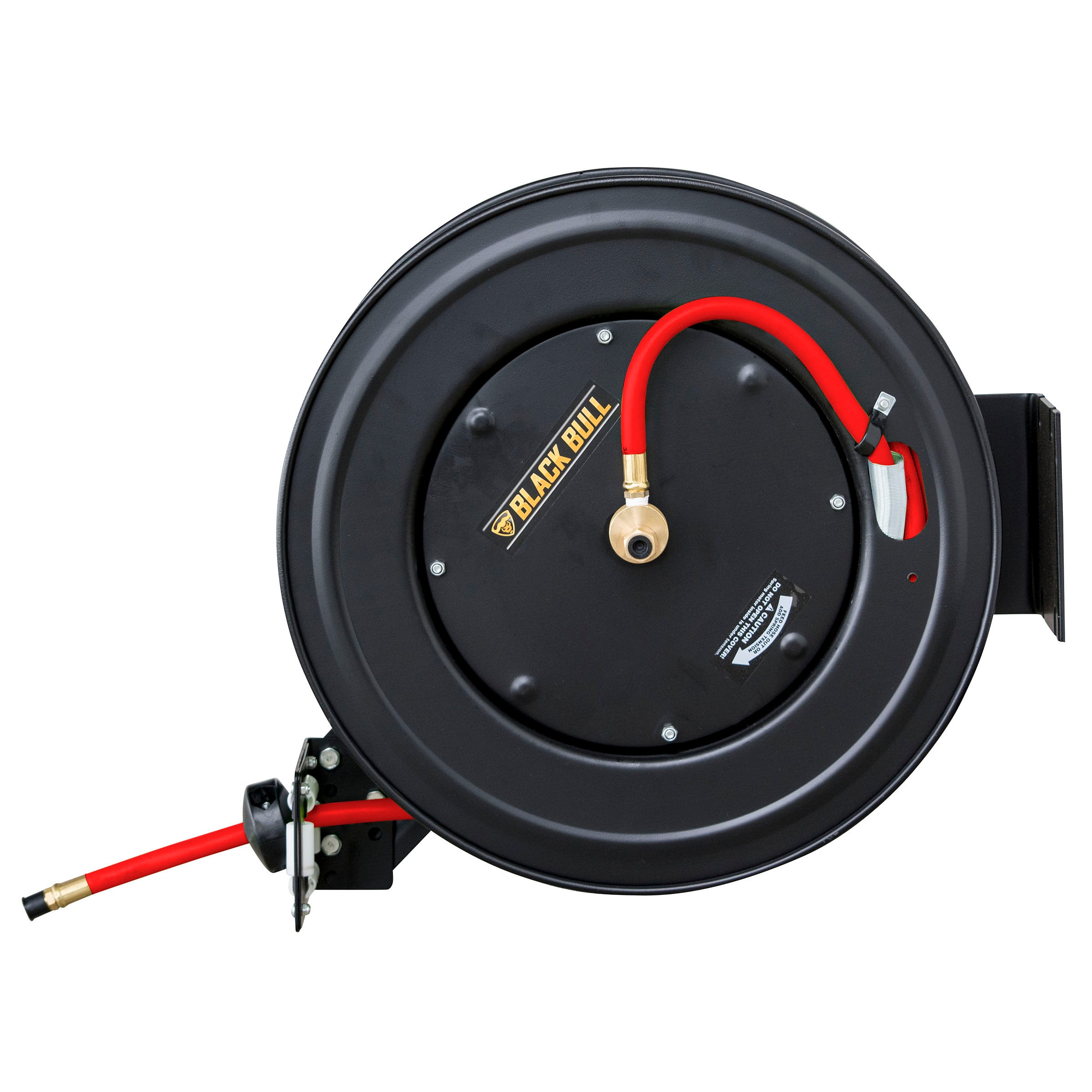 Black Bull 100 Foot Retractable Air Hose Reel with Auto Rewind 550641 Sansujyuku sansujyuku.com