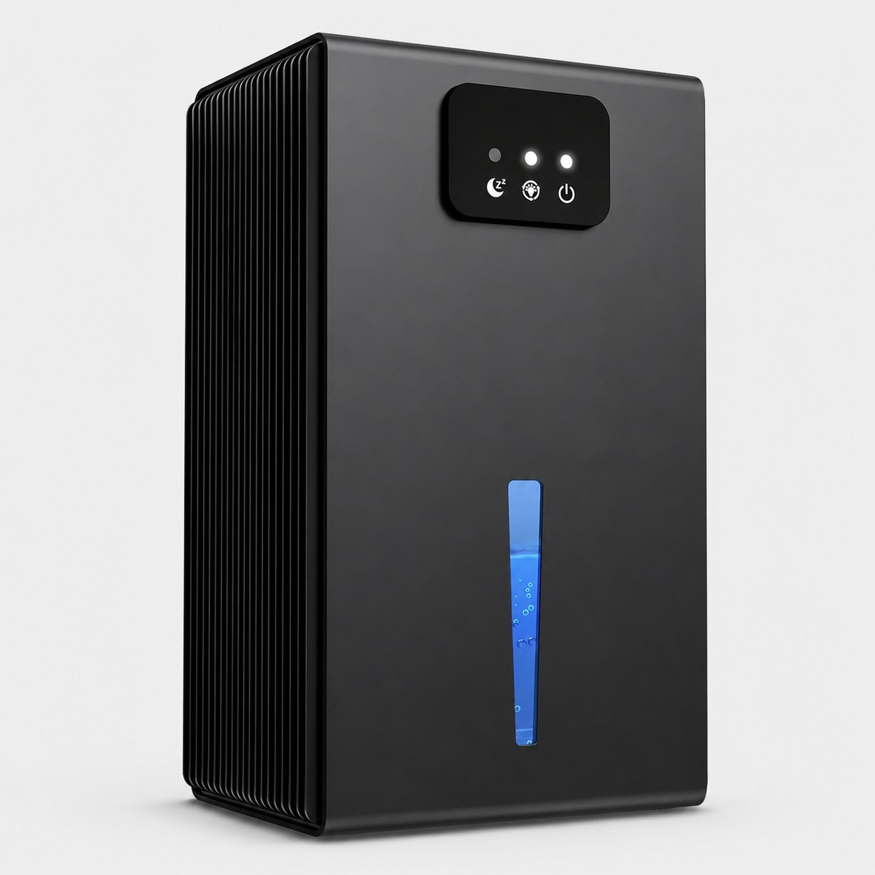 Cumrige Dehumidifier 1000 sq ft Quiet Dehumidifiers for Home Bedroom Bathroom Basement with 95oz Water Tank Sleep Mode Auto Shut Off 7 Colors LED Light Grey