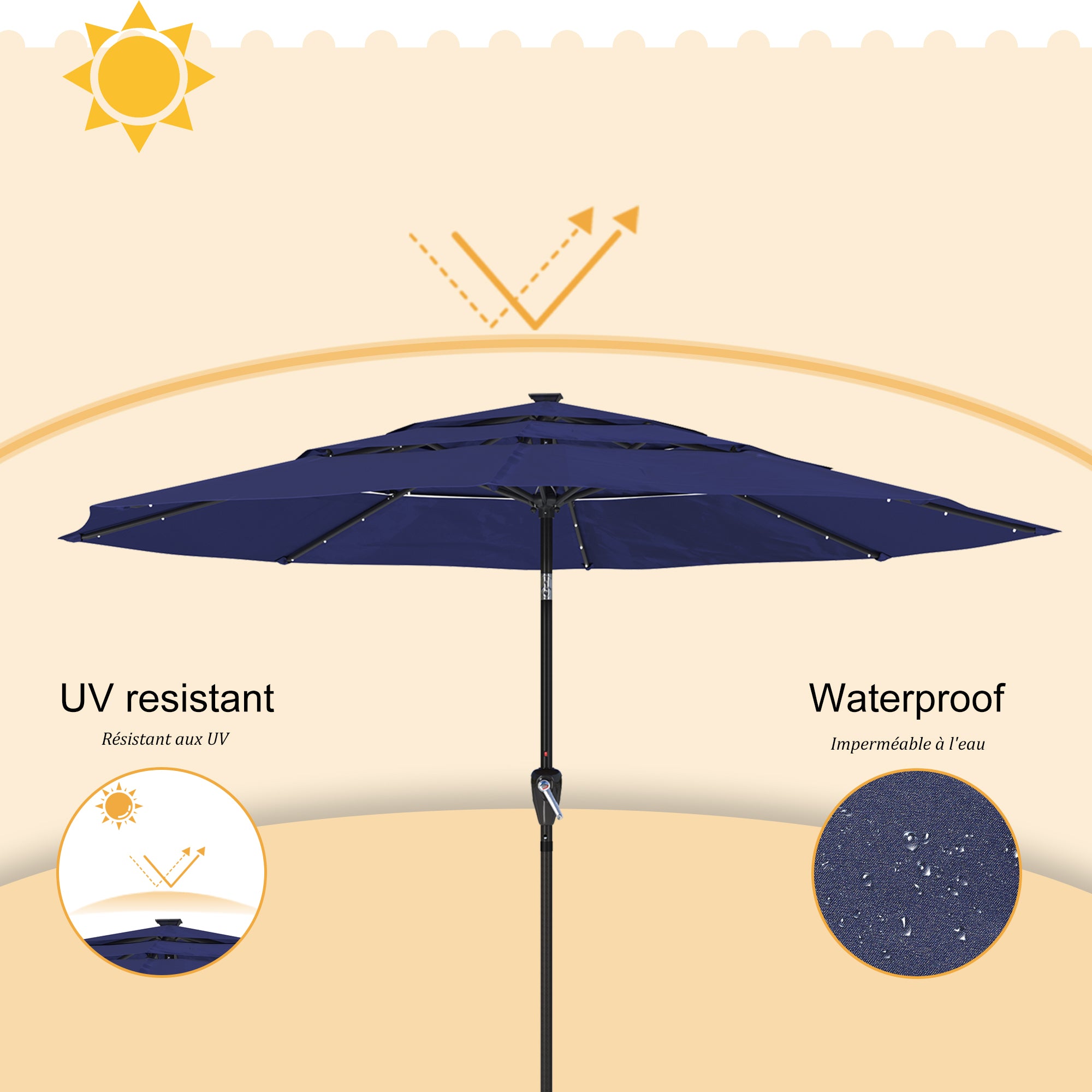Boyel Living BOHT113LED-NV Umbrellas-2 - View #8