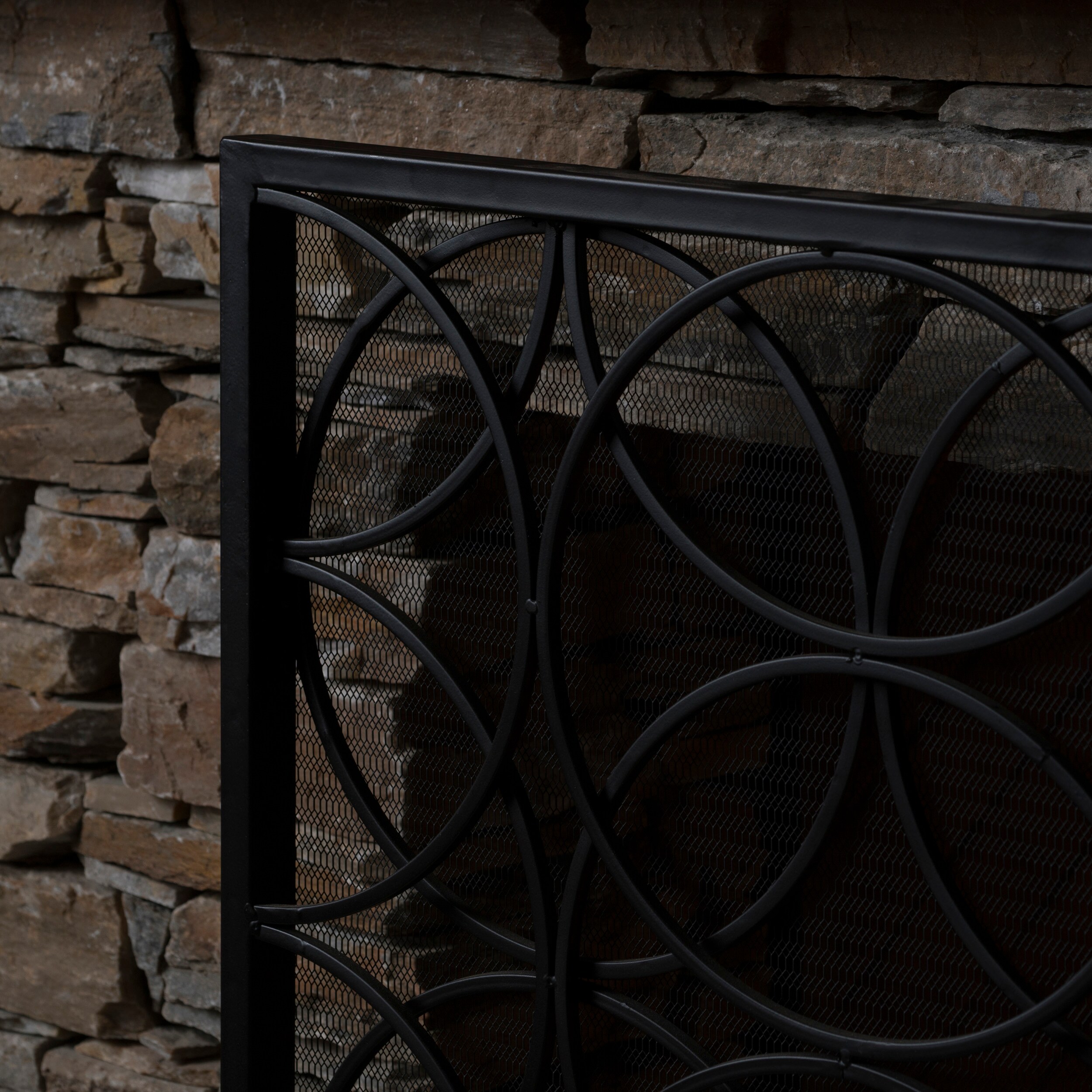 Siavonce XH500BLK Fireplace-Screens - View #9