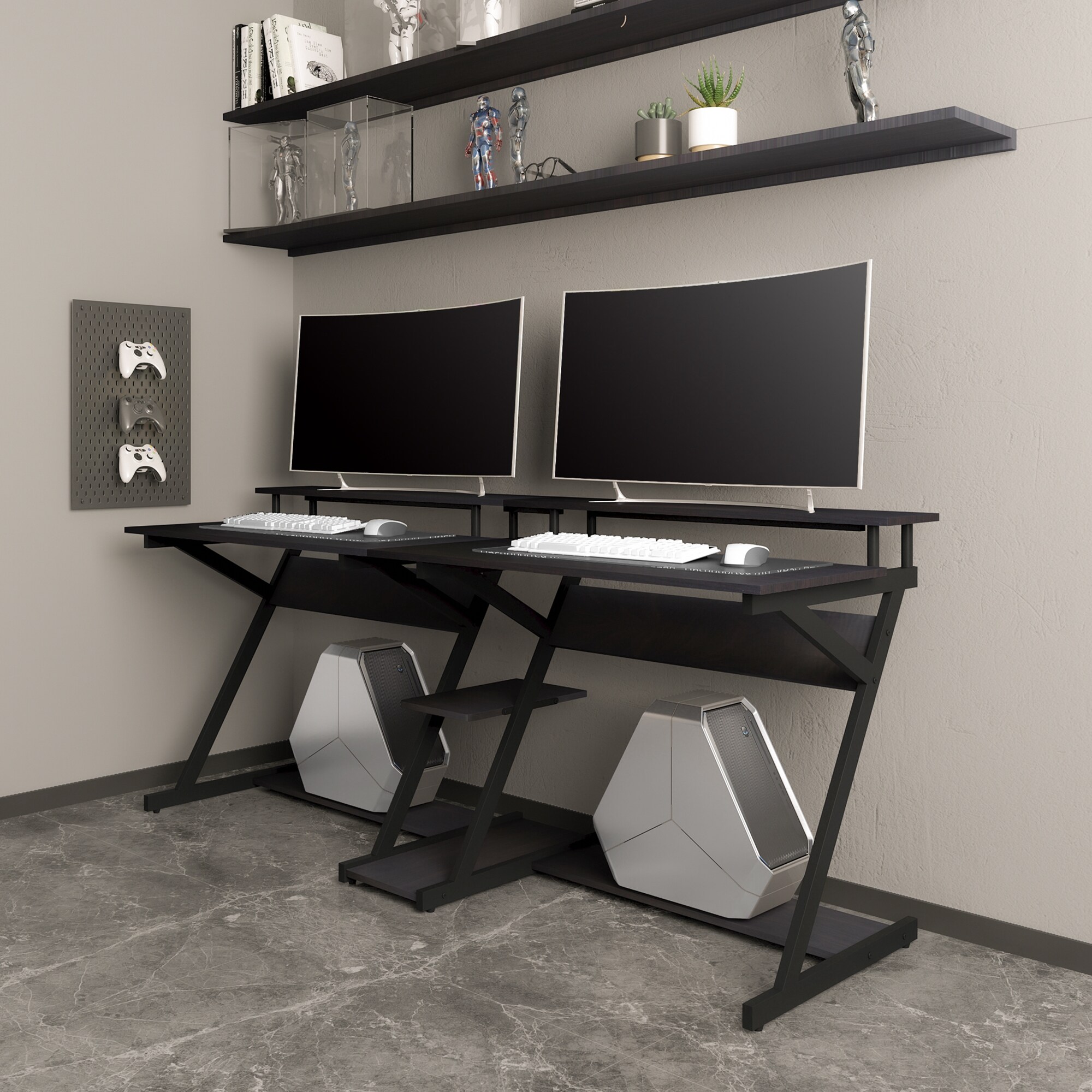 78.7 Inches Extra Long Computer Desk 2 Person Desk