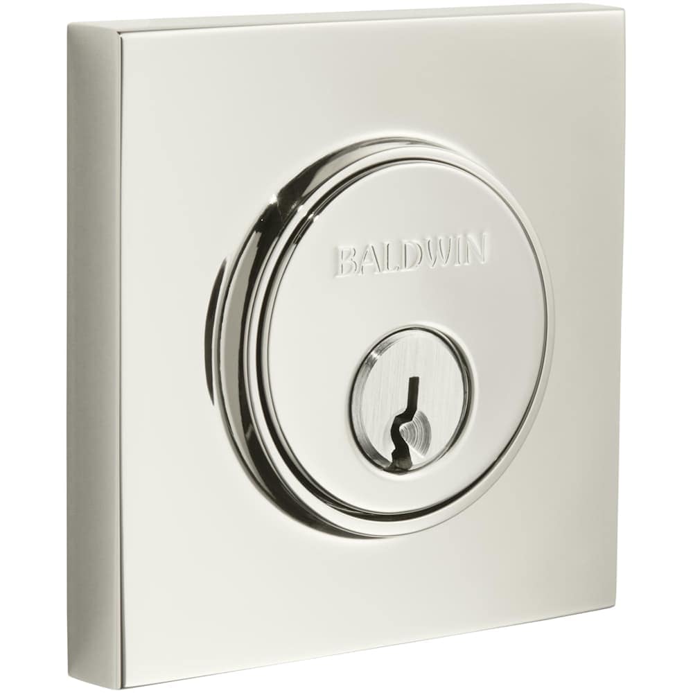 Baldwin  8220 Contemporary Square Single Cylinder Deadbolt