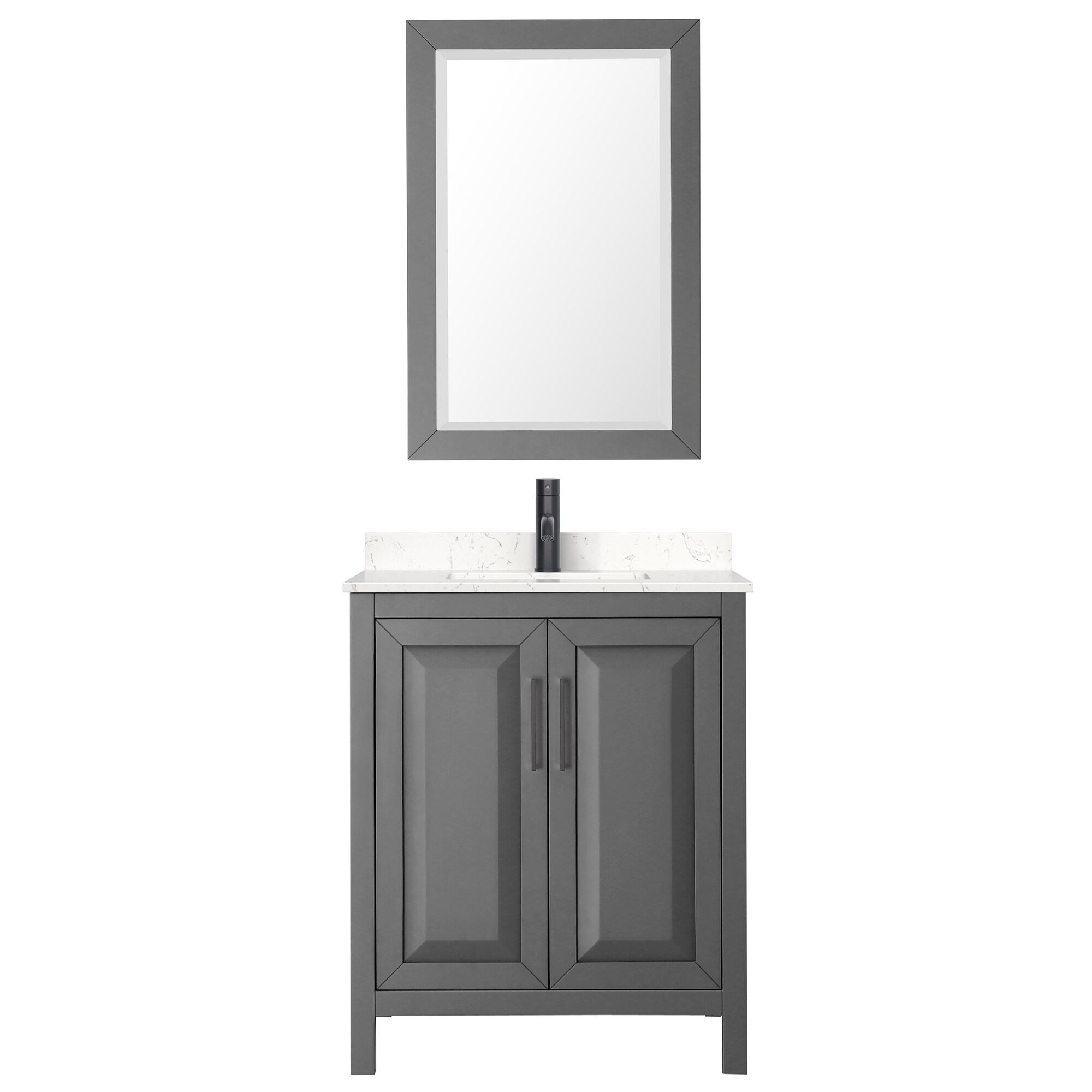 Wyndham Collection WCV252530SGBC2UNSM24 Bath-Vanity-Combo - View #3