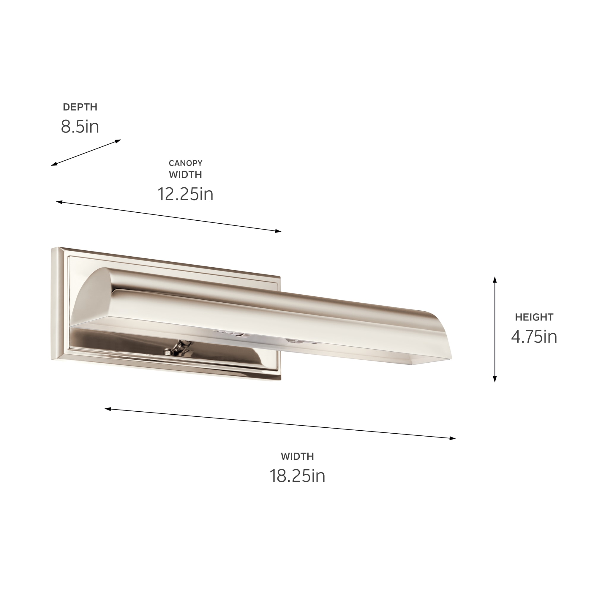 Kichler 52685PN Picture-Lighting - View #7