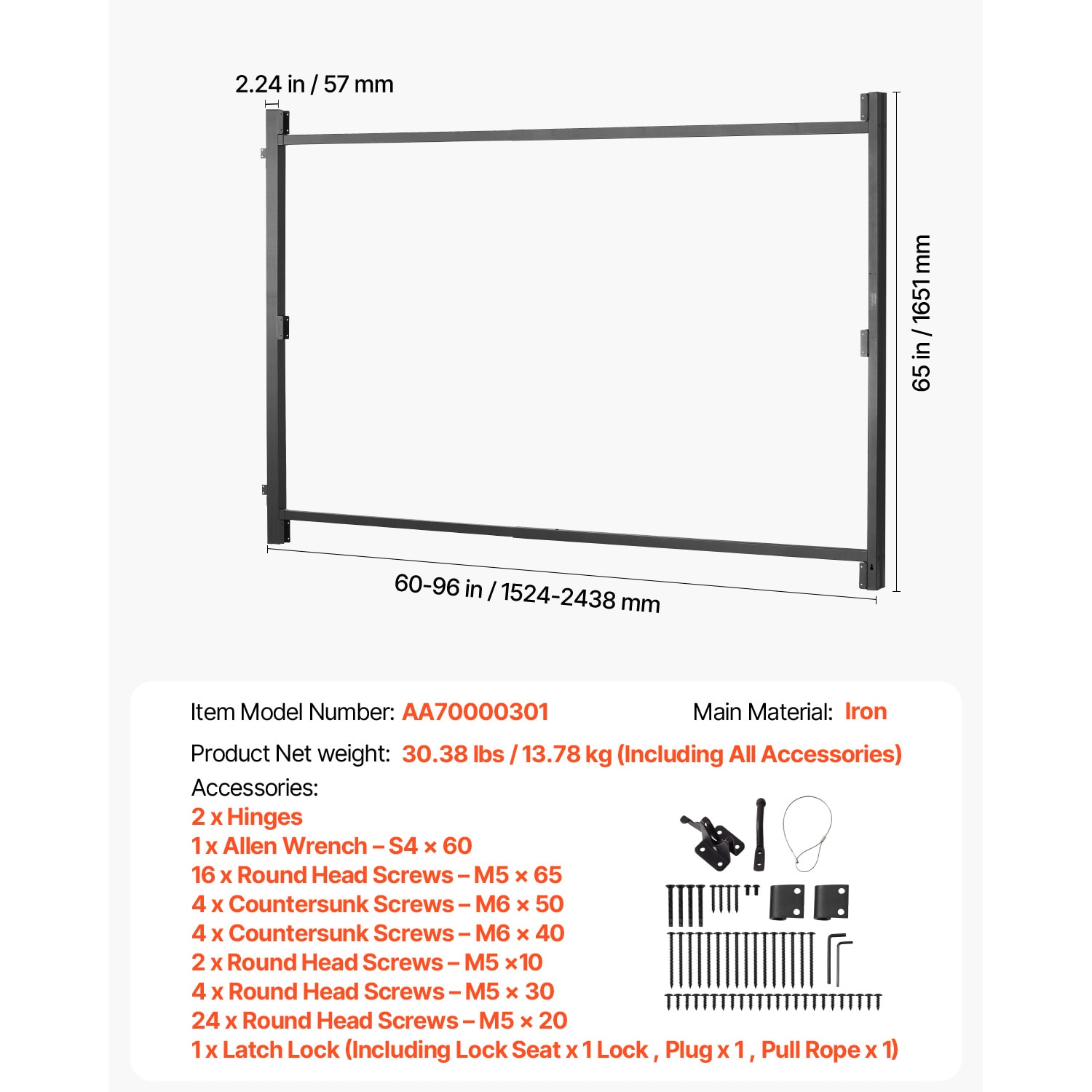 SVOPES SVOPESMKZJ60911145V0 Gate-Hardware - View #8