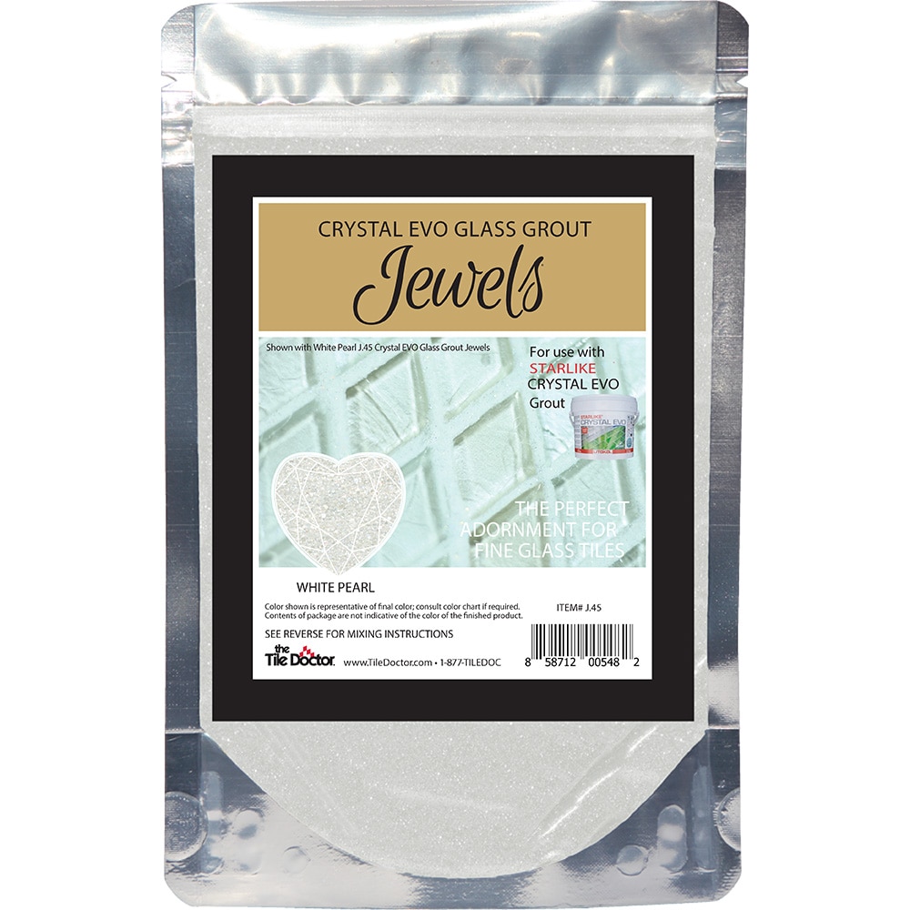 The Tile Doctor Jewels White Pearl All-in-one Grout (3.52-oz) #J.45