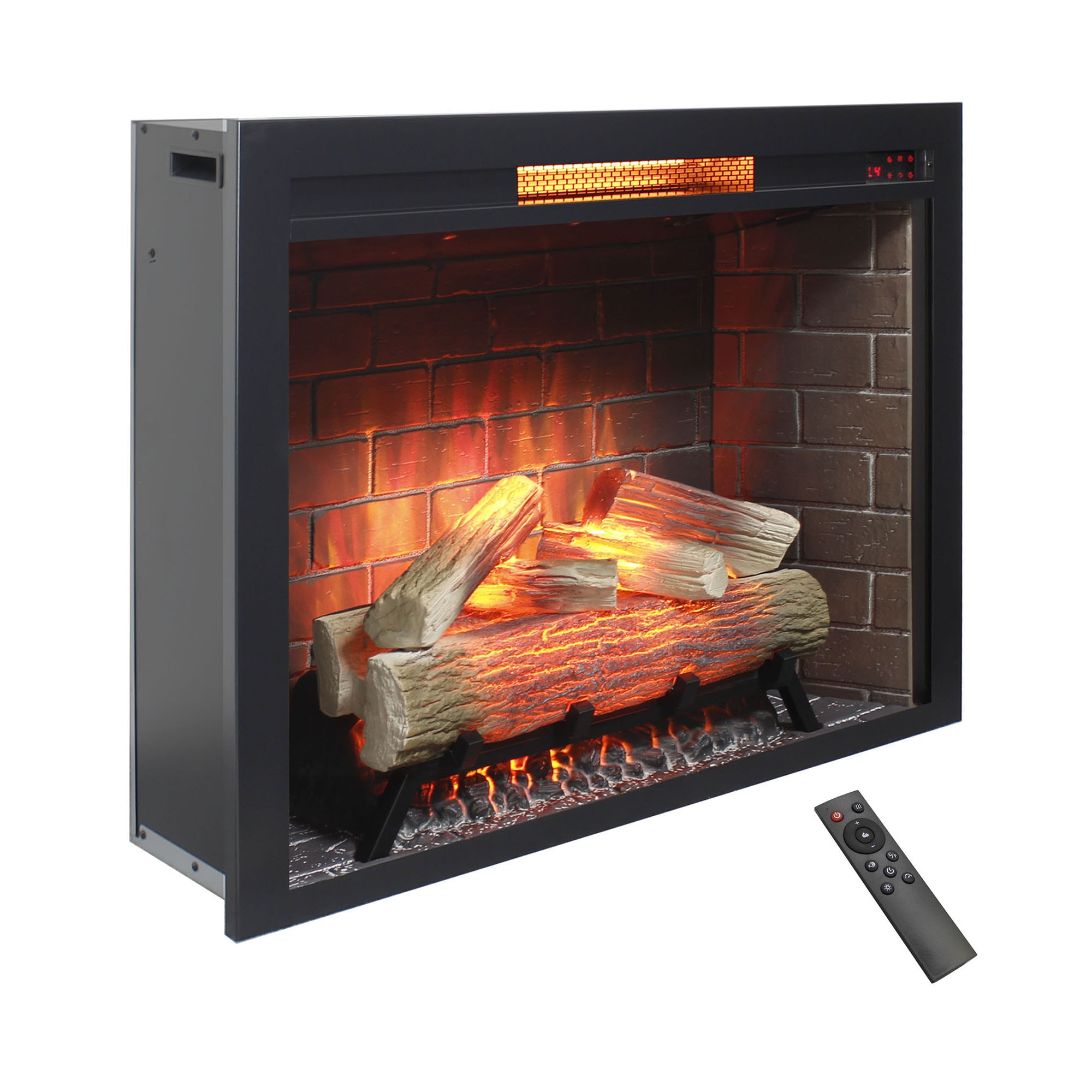 SINOFURN SYC070037BK Electric-Fireplace-Fireboxes - View #3
