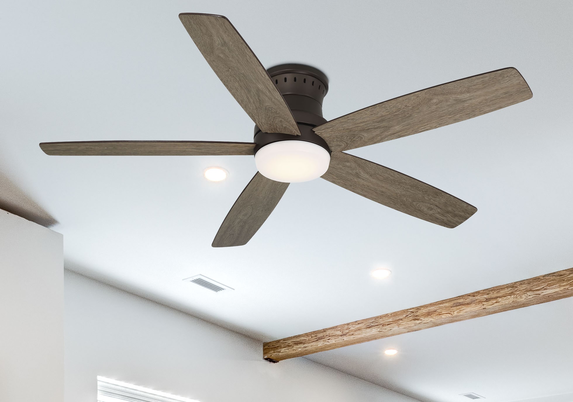 Home Decorators 52inch Bronze Indoor/Outdoor Ceiling Fan shops