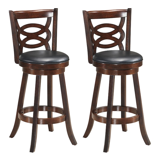 Tall Upholstered Swivel Bar Stool, What Size Bar Stools For A 42 Inch