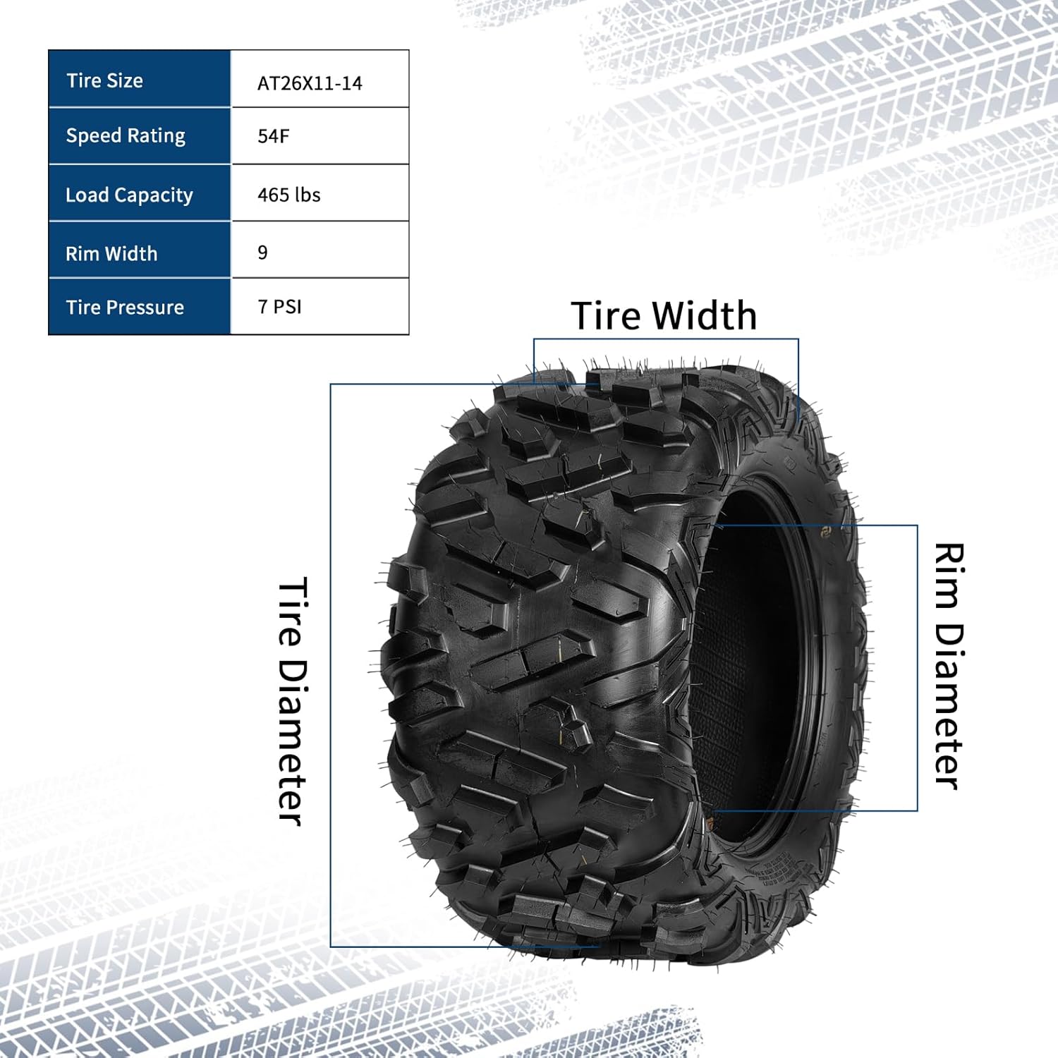 IdealHouse YF-PAE-33D8LMGC Ope-Wheels-And-Tires - View #2