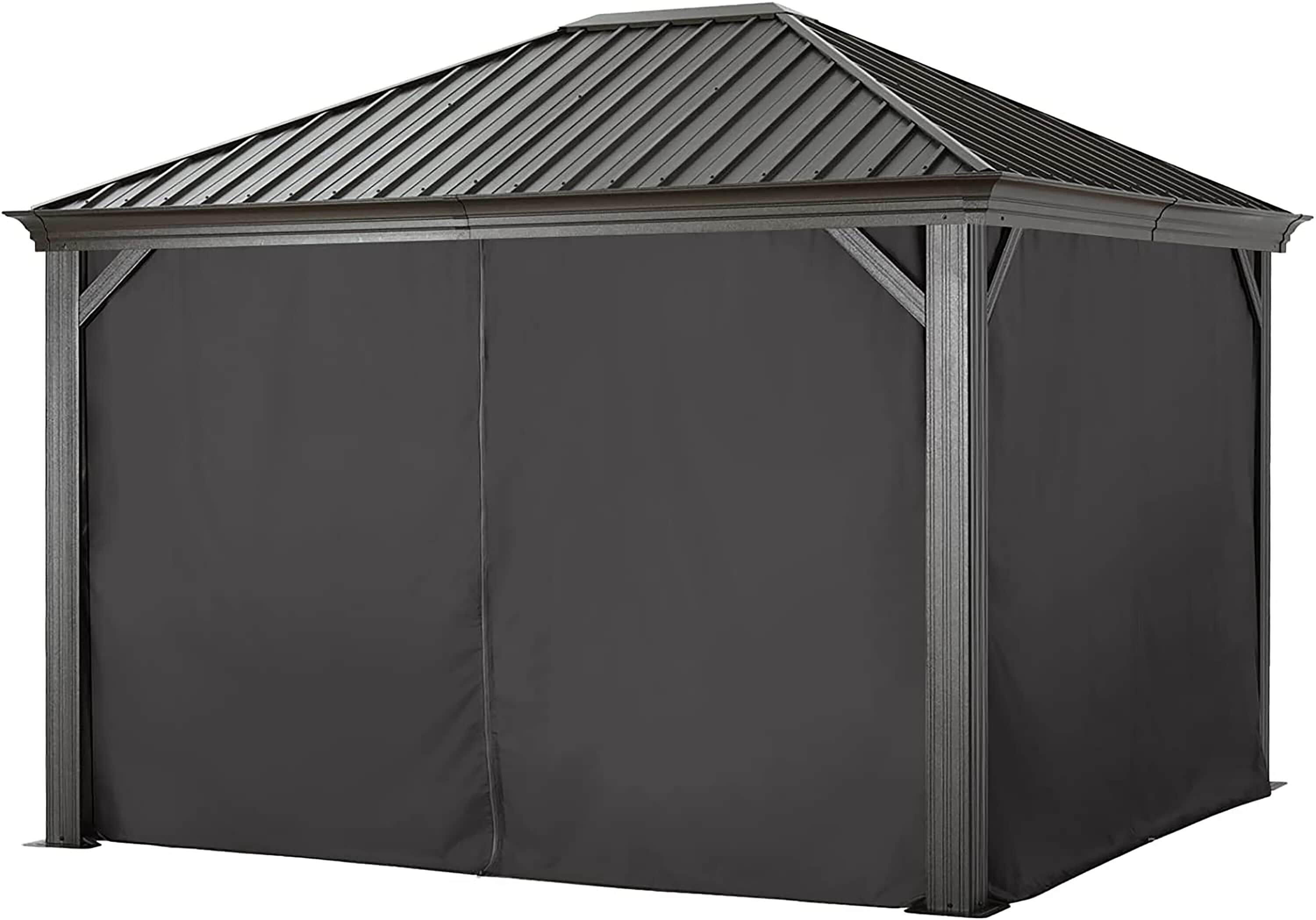 ABCCANOPY SR1012-GY Wood-Resin-Gazebos - View #7