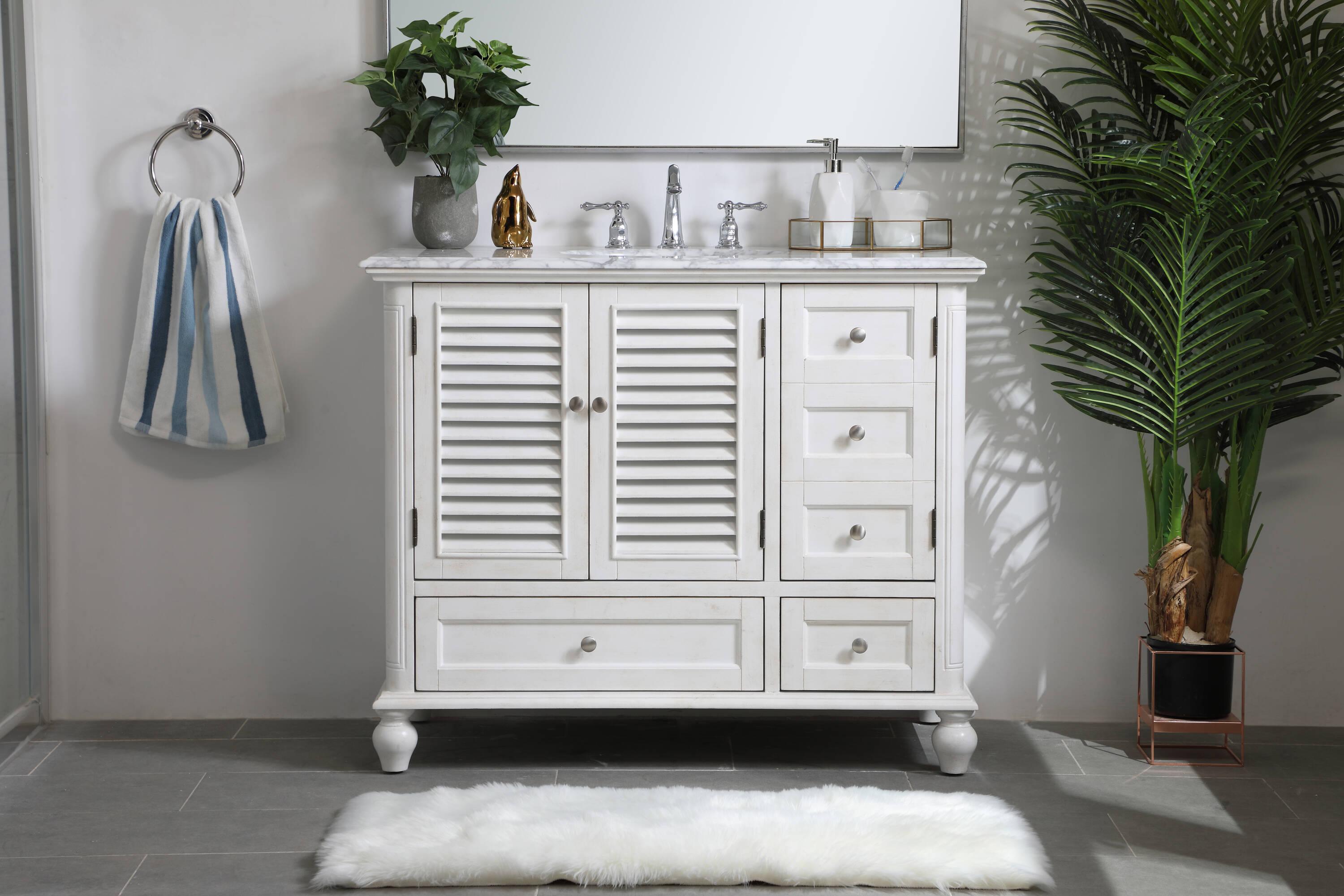 Elegant Decor FI91542AW Bath-Vanity-Combo - View #4