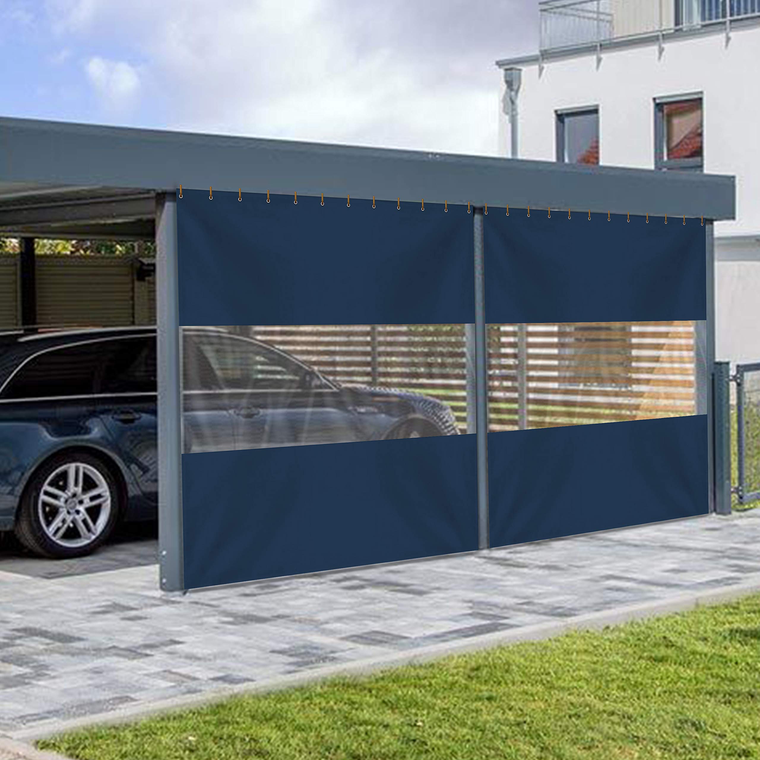 Covers & All CLEARPANEL-M-BLUE-08 carports - View #4