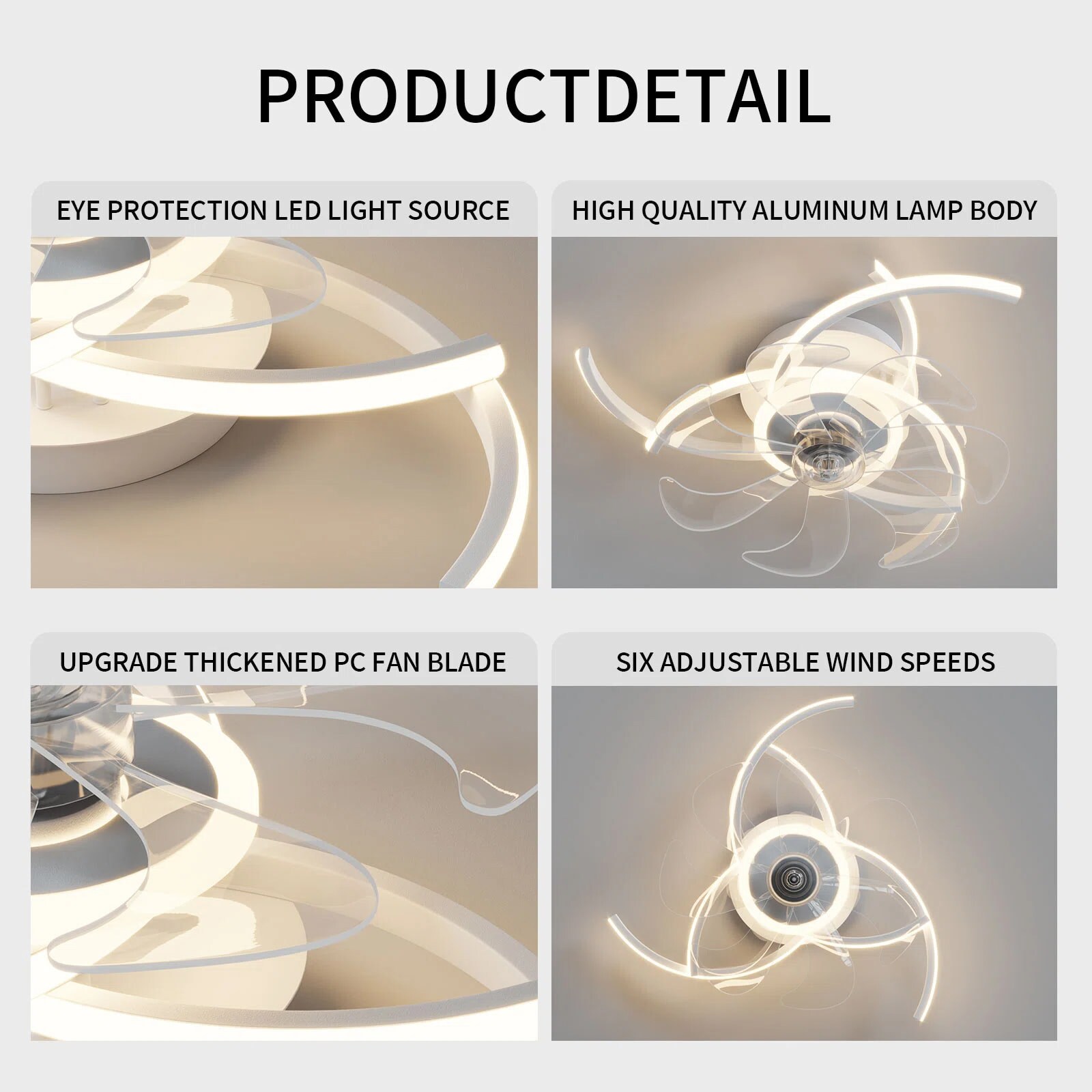 Yardreeze GHHCF056WH0407 Ceiling-Fans - View #3