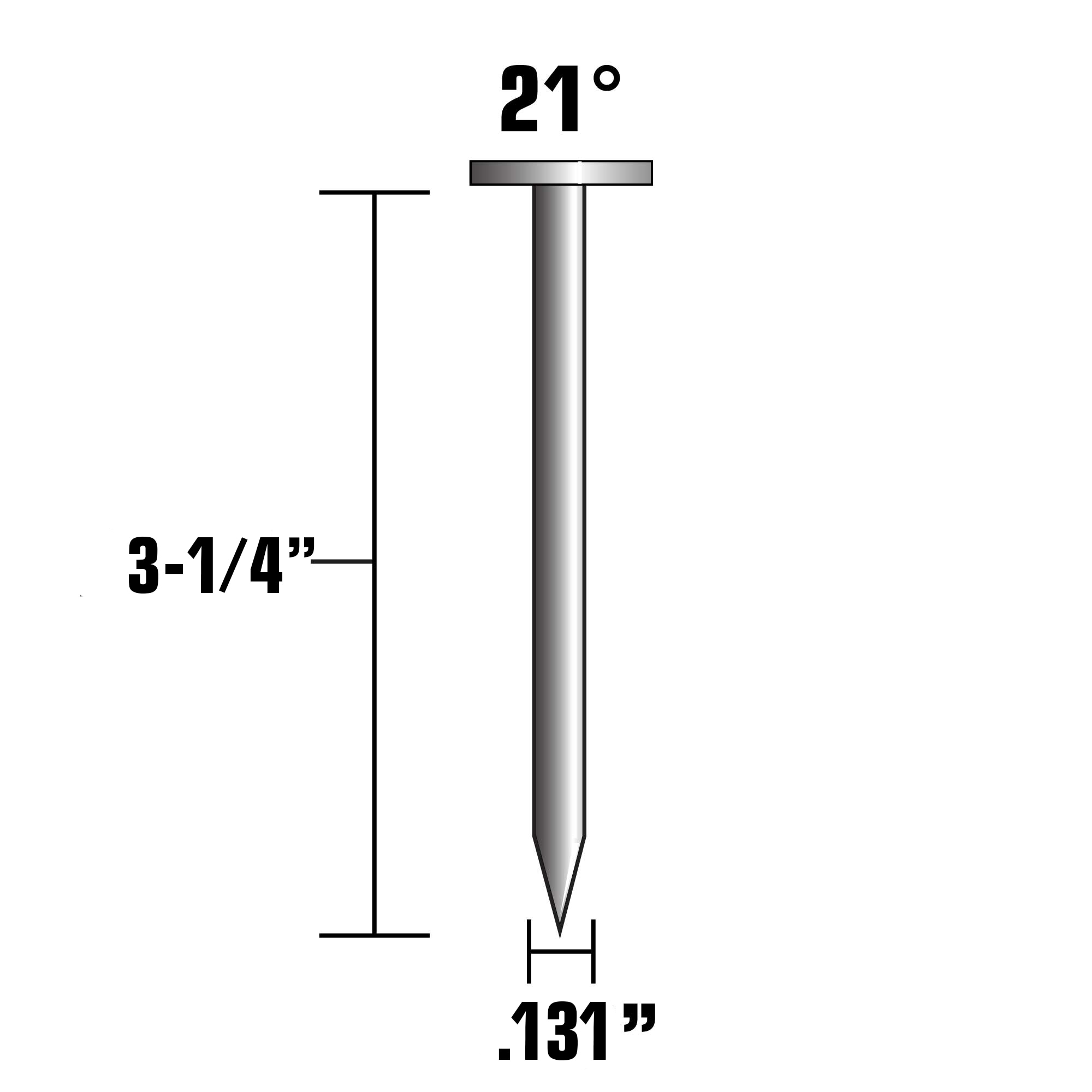 Framming Nails 12D 3-1/4