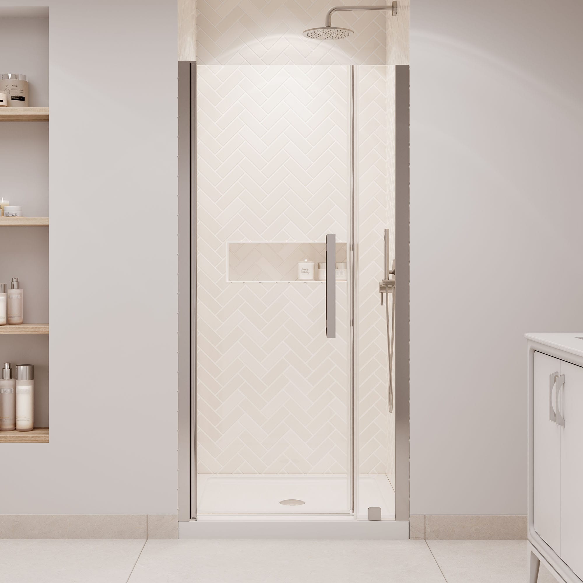 OVE Decors 15SKC-PASA36-SAT Alcove-Shower-Kit - View #3