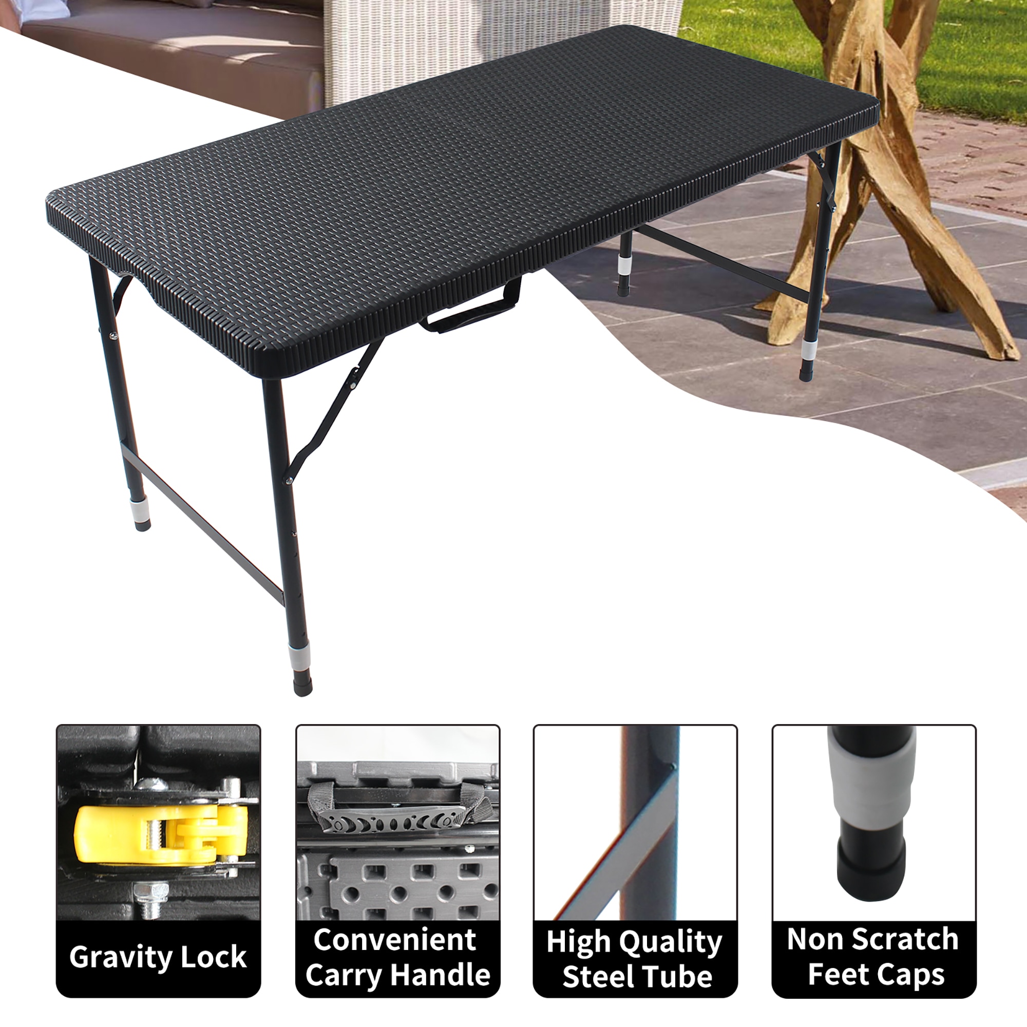 GZMR GZ-MS38583 Folding-Tables - View #5