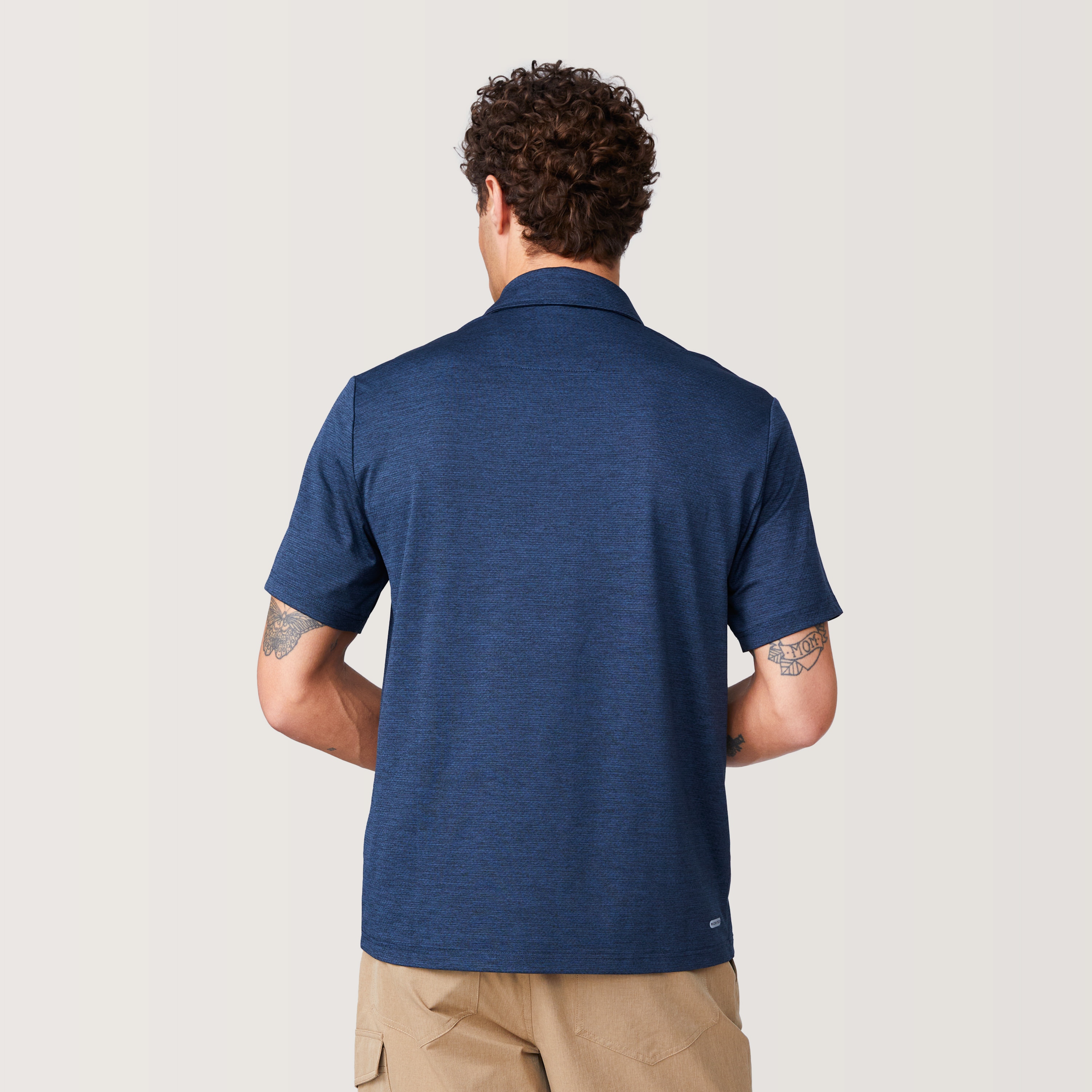 Free Country SZSMAS5410-NAVY-M Tops-Shirts - View #3