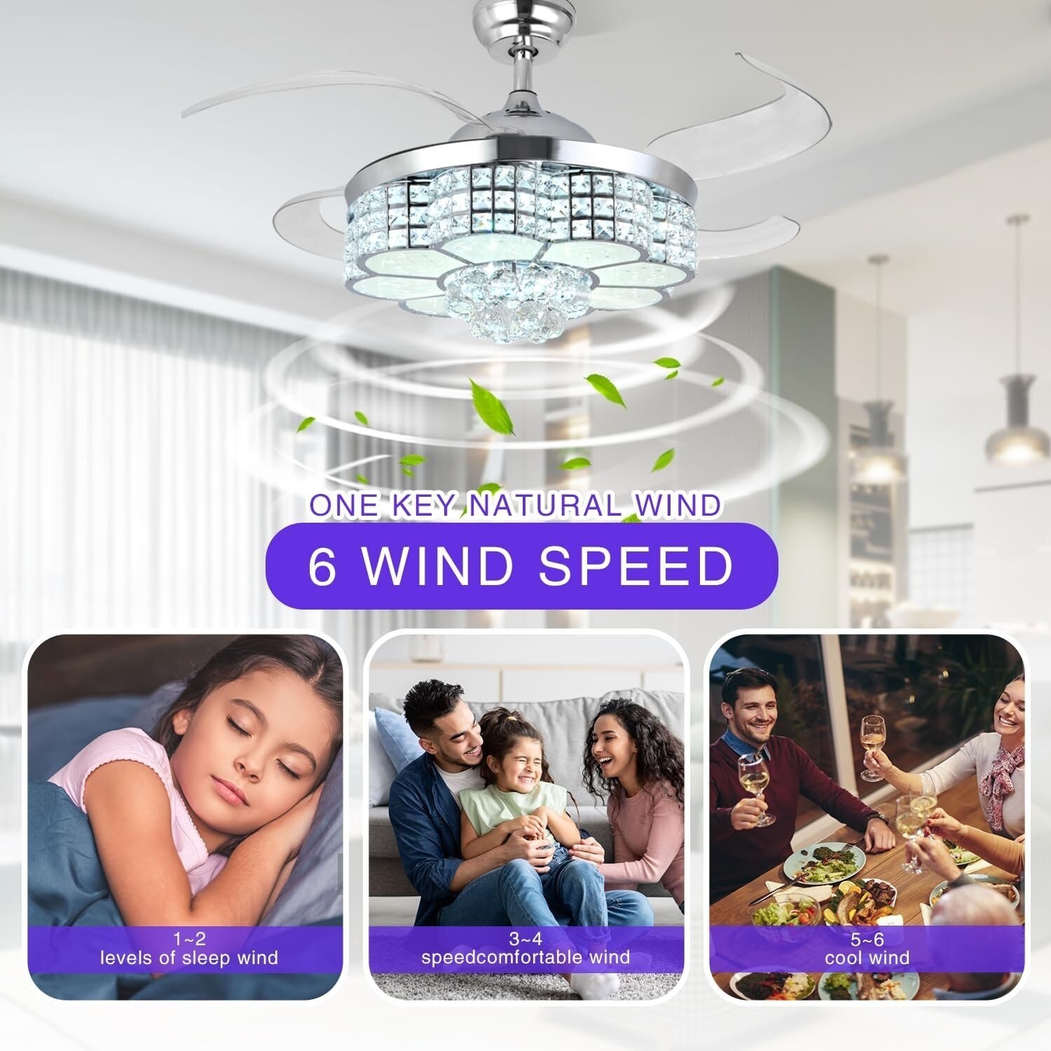 Knojodu SWUYIN-4E998A Ceiling-Fans - View #3