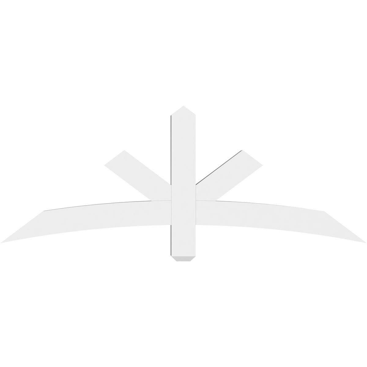 Ekena Millwork GBP060X23X0404ALB00 Exterior-Brackets-Braces - View #2