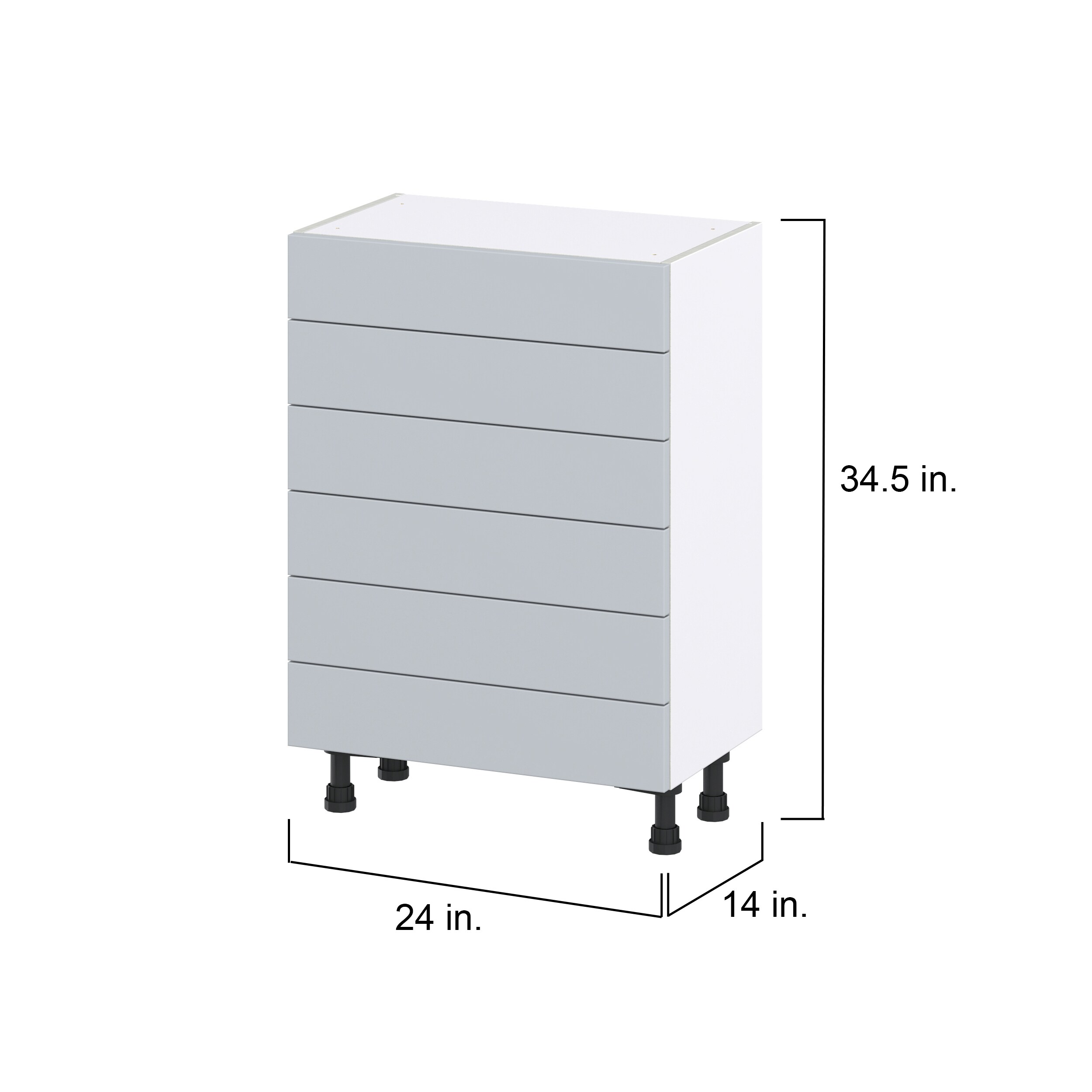 Hugo&Borg DSB6D2414-CH Cabinets-Kitchen - View #4