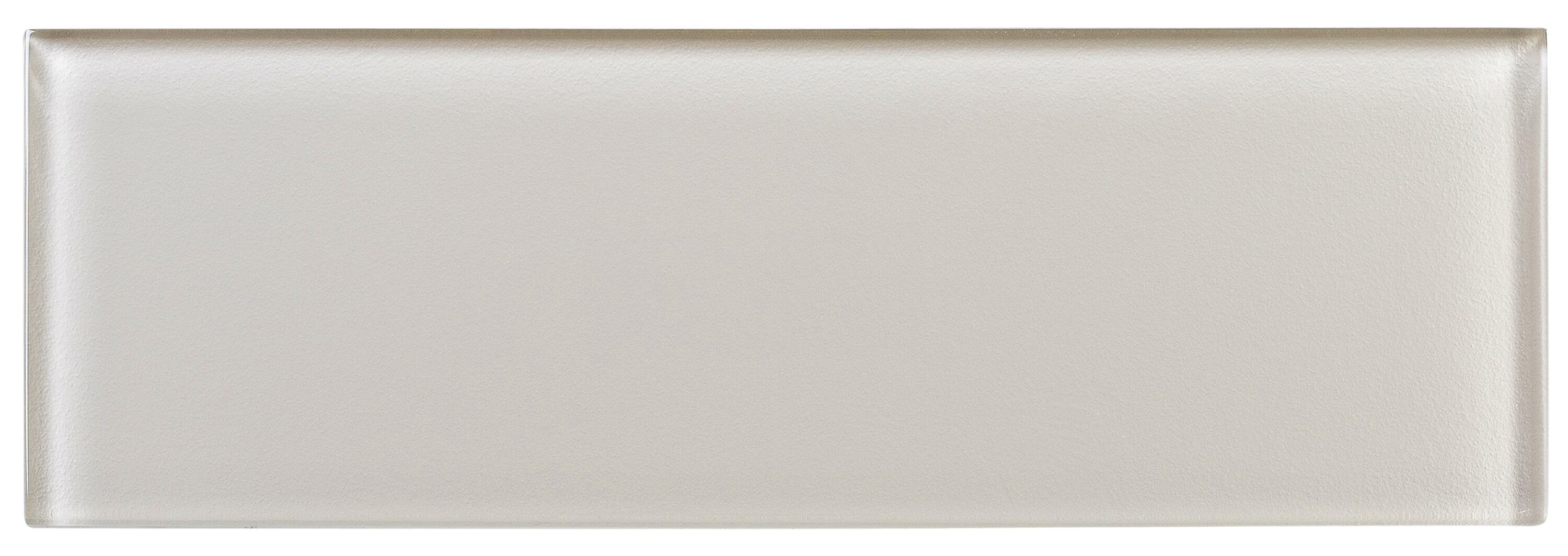 Andova Tiles SAM-ANDENC771 Sample- Malt 4-in x 12-in Matte Glass Subway Floor and Wall Tile