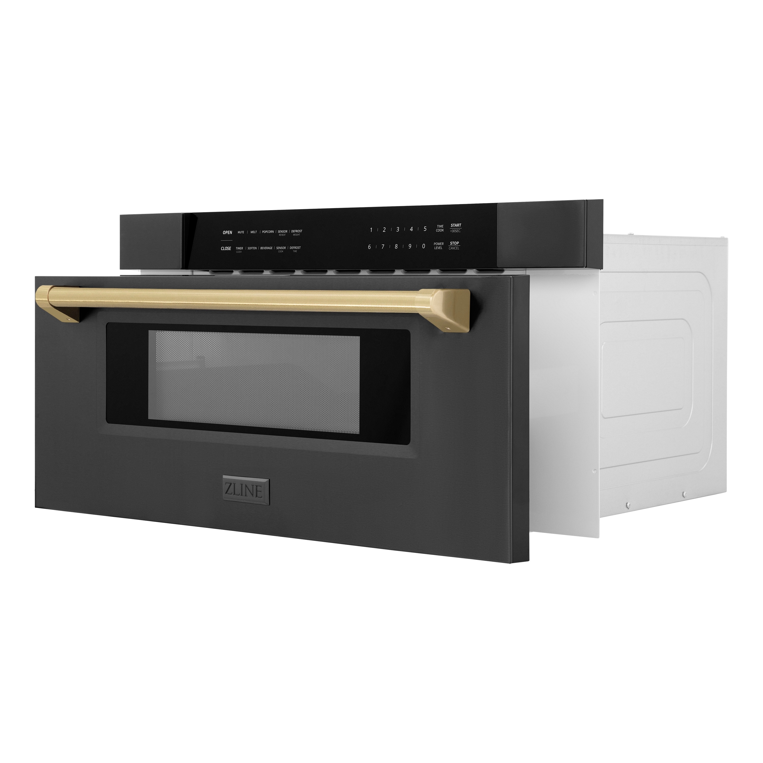 ZLINE KITCHEN & BATH MWDZ-30-BS-CB Microwave-Drawers - View #5