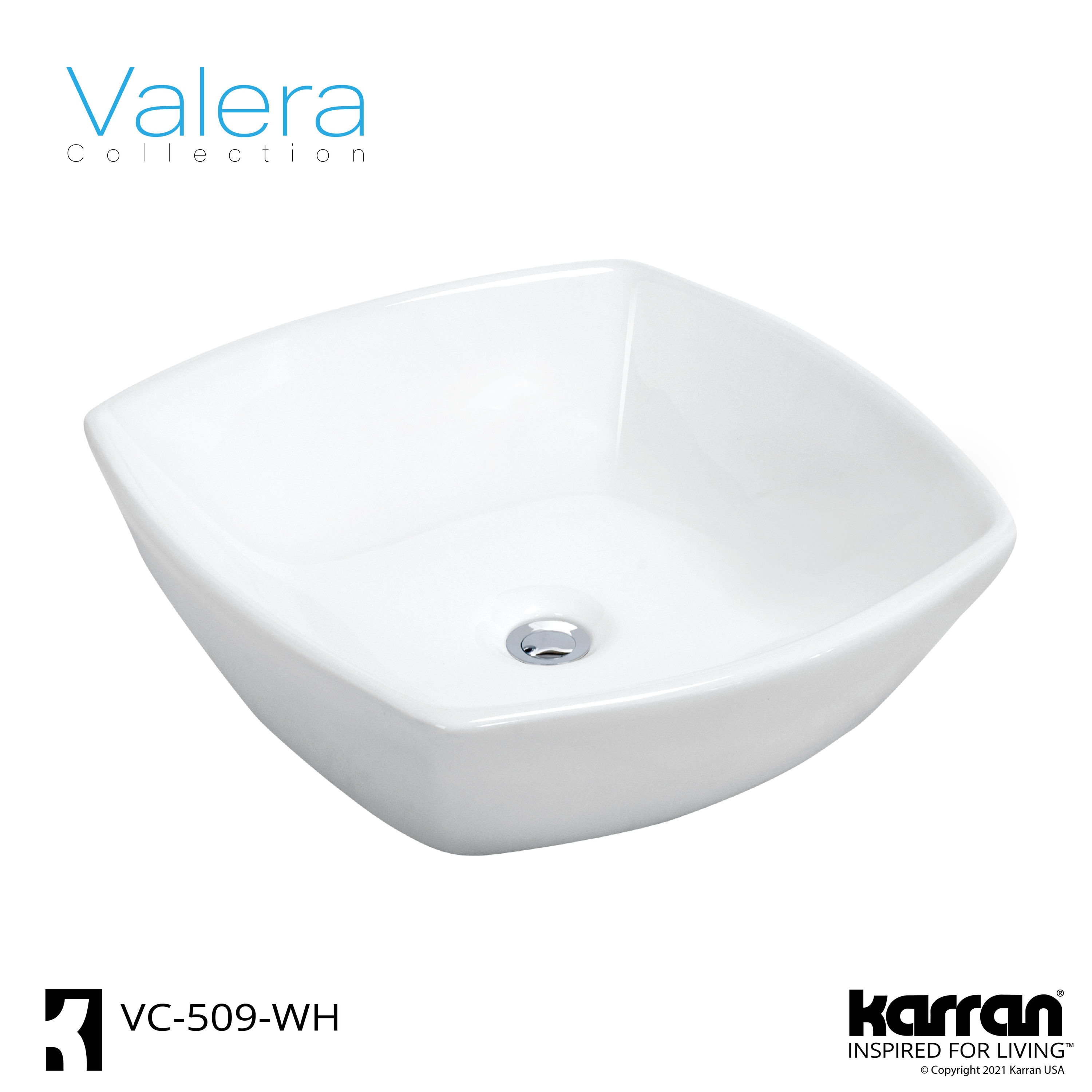 Karran VC-509-WH Bath-Sink - View #3